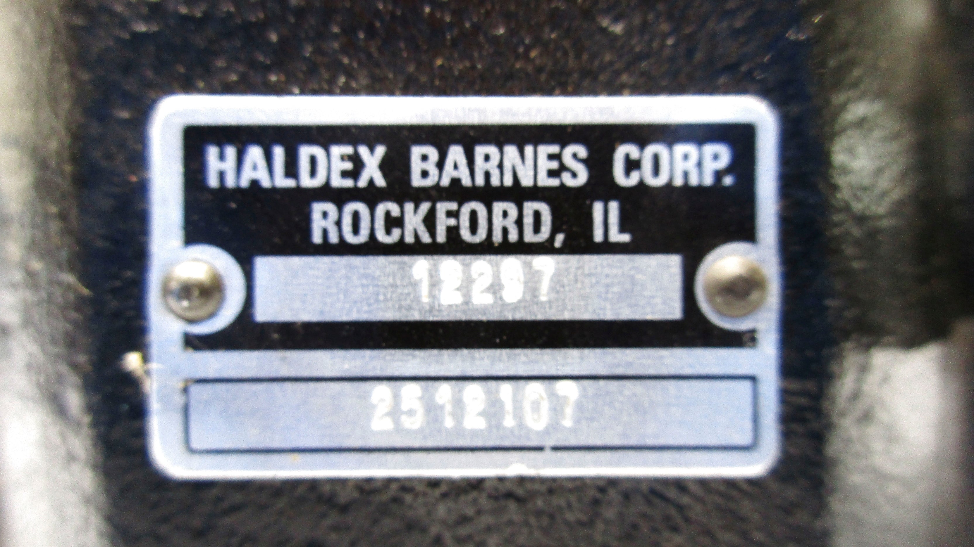 HALDEX BARNES 2512107 NSNP