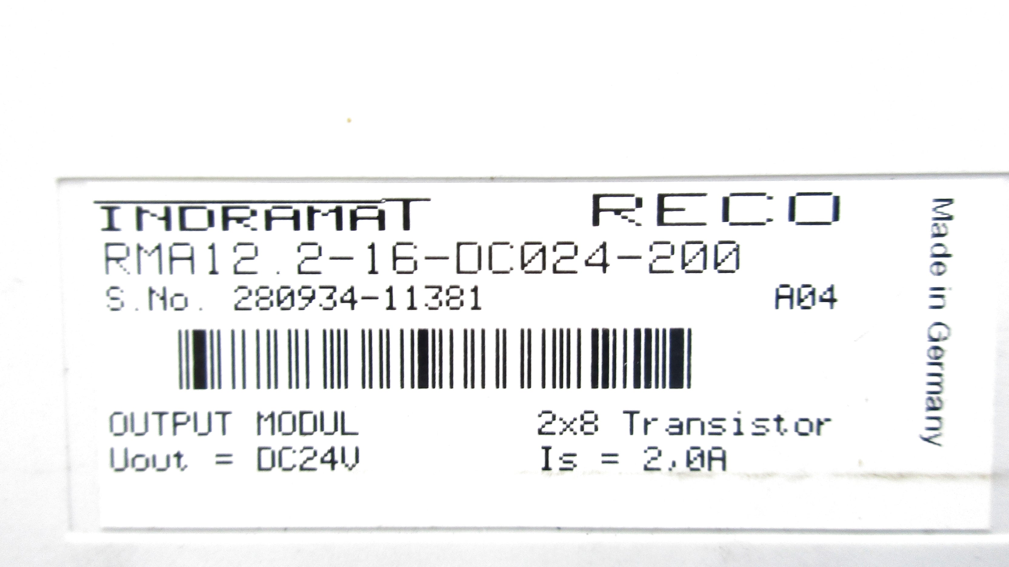 INDRAMAT RMA12.2-16-DC024-200 NSNP