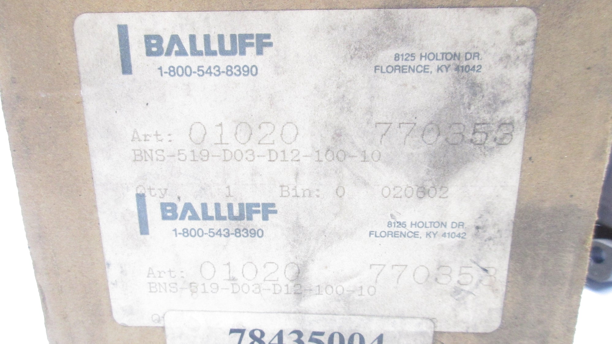BALLUFF BNS-519-D03-D12-100-10 NSMP