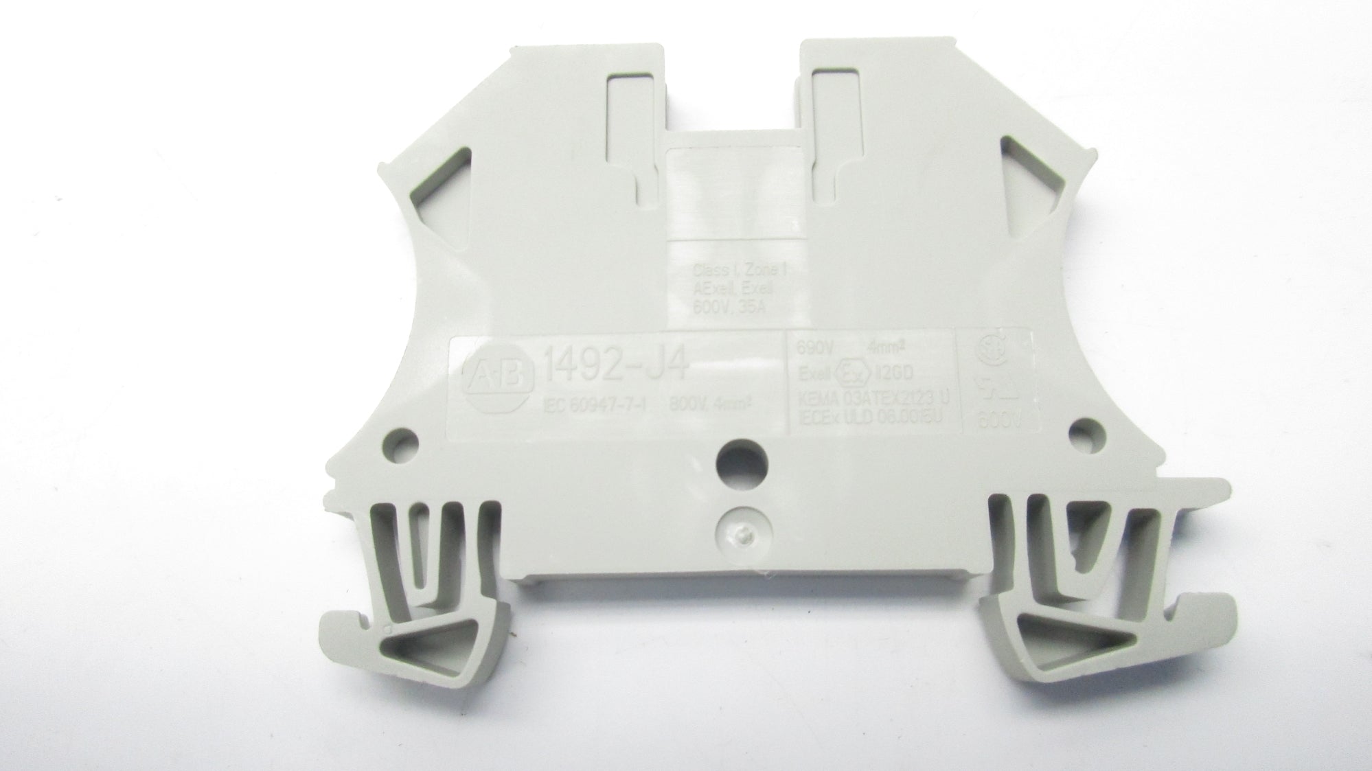 ALLEN BRADLEY 1492-J4 SER. A (PKG OF 100) (BR/WH) NSMP