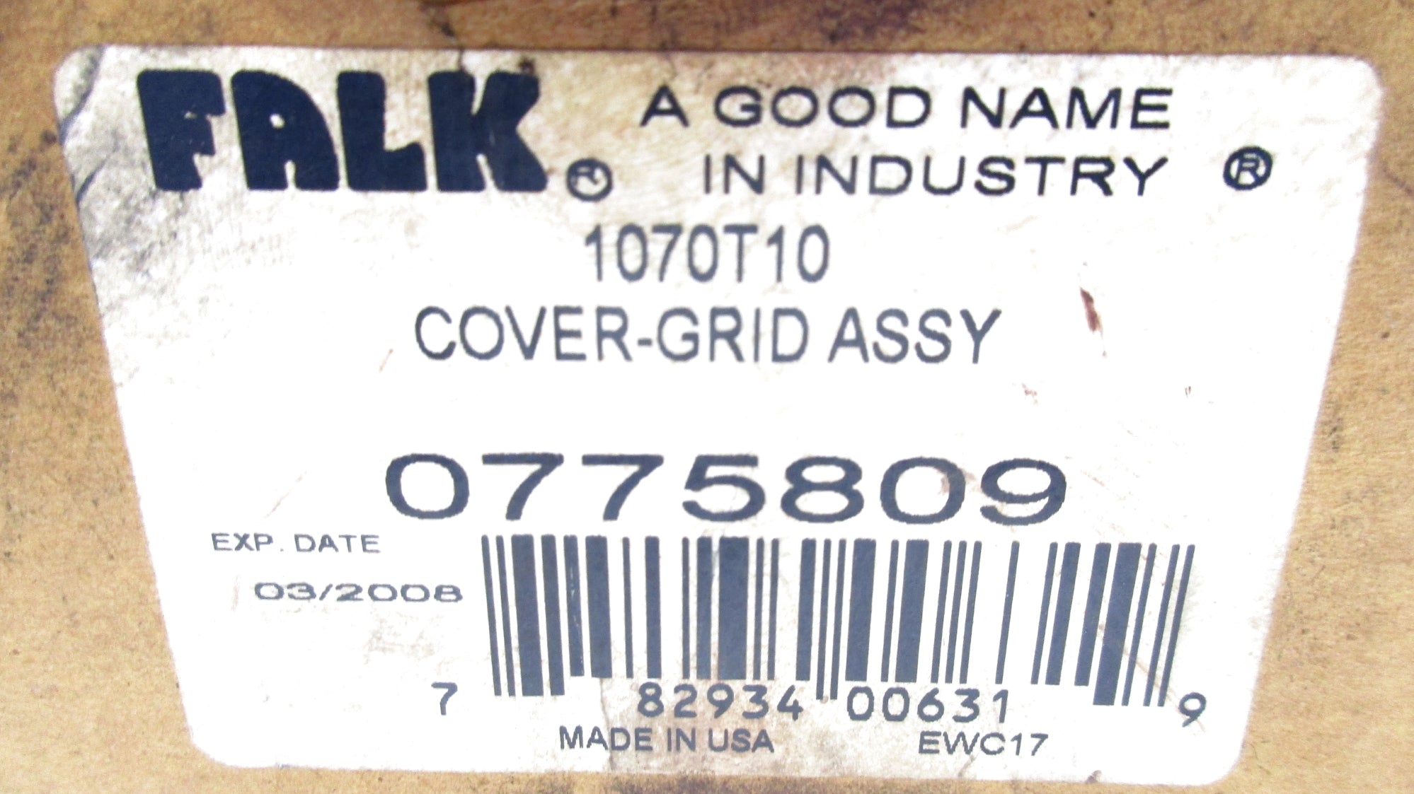 FALK 0775809 1070T10 NSMP