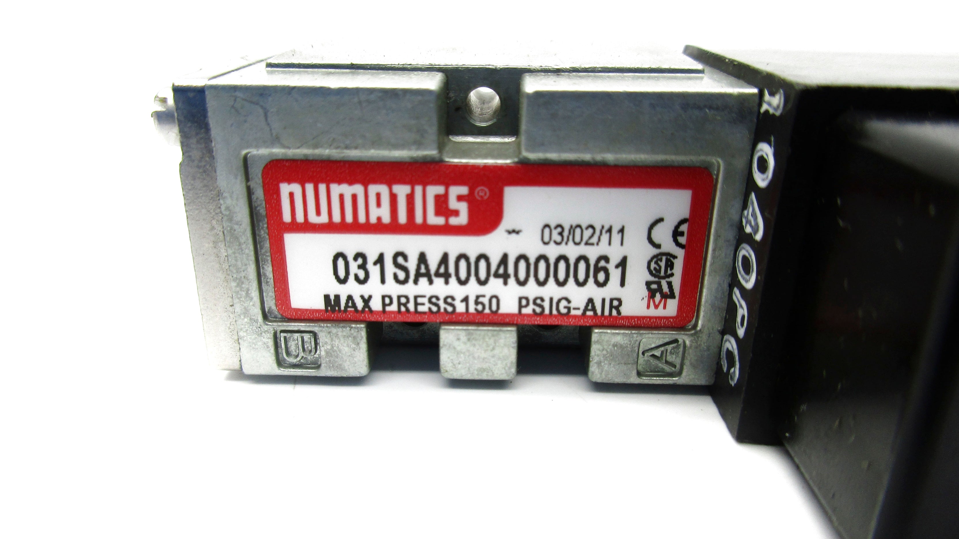 NUMATICS 031SA4004000061 24VDC 150PSI NSNP
