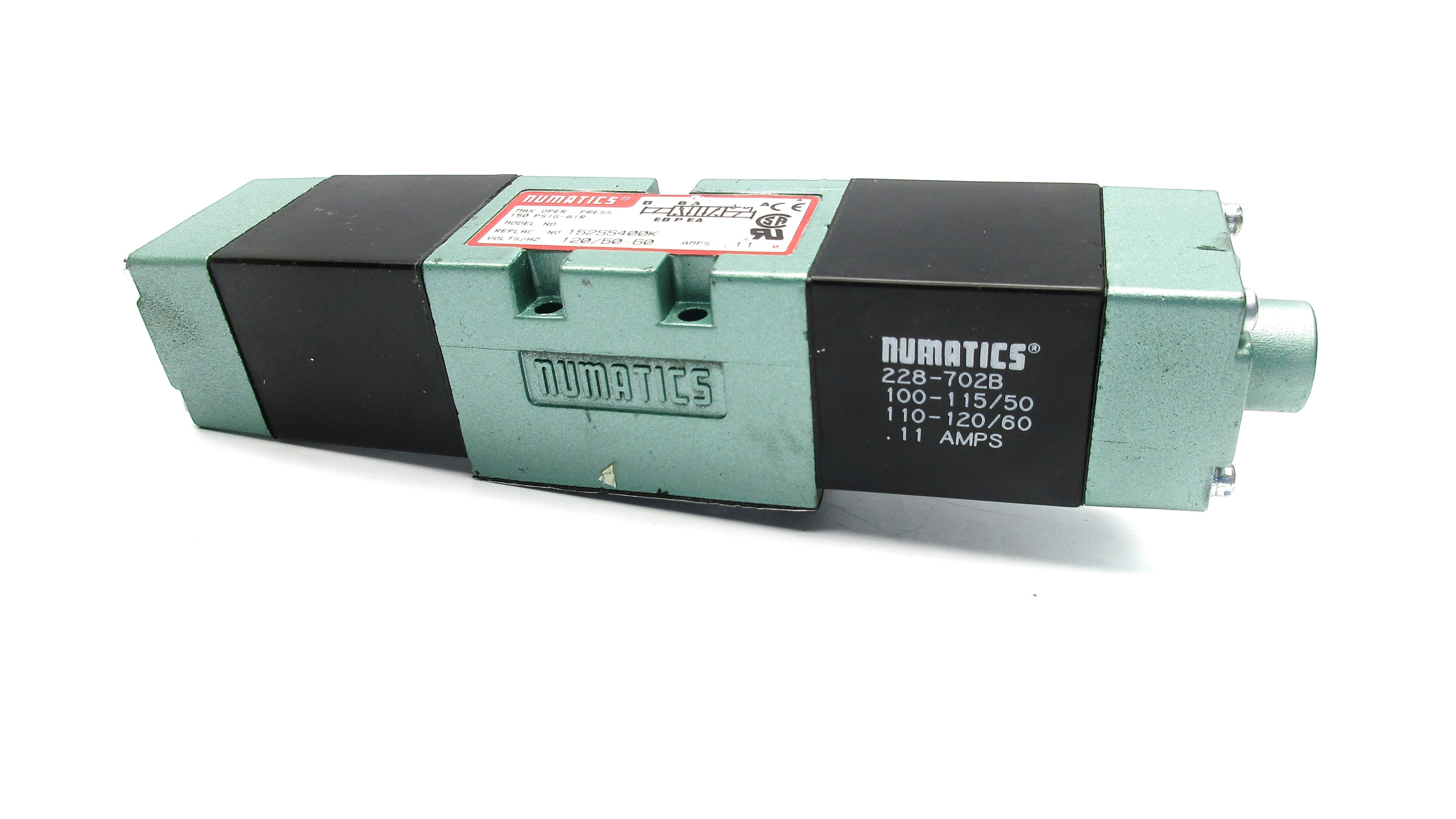 NUMATICS 152SS400K 120V 150PSIG NSNP