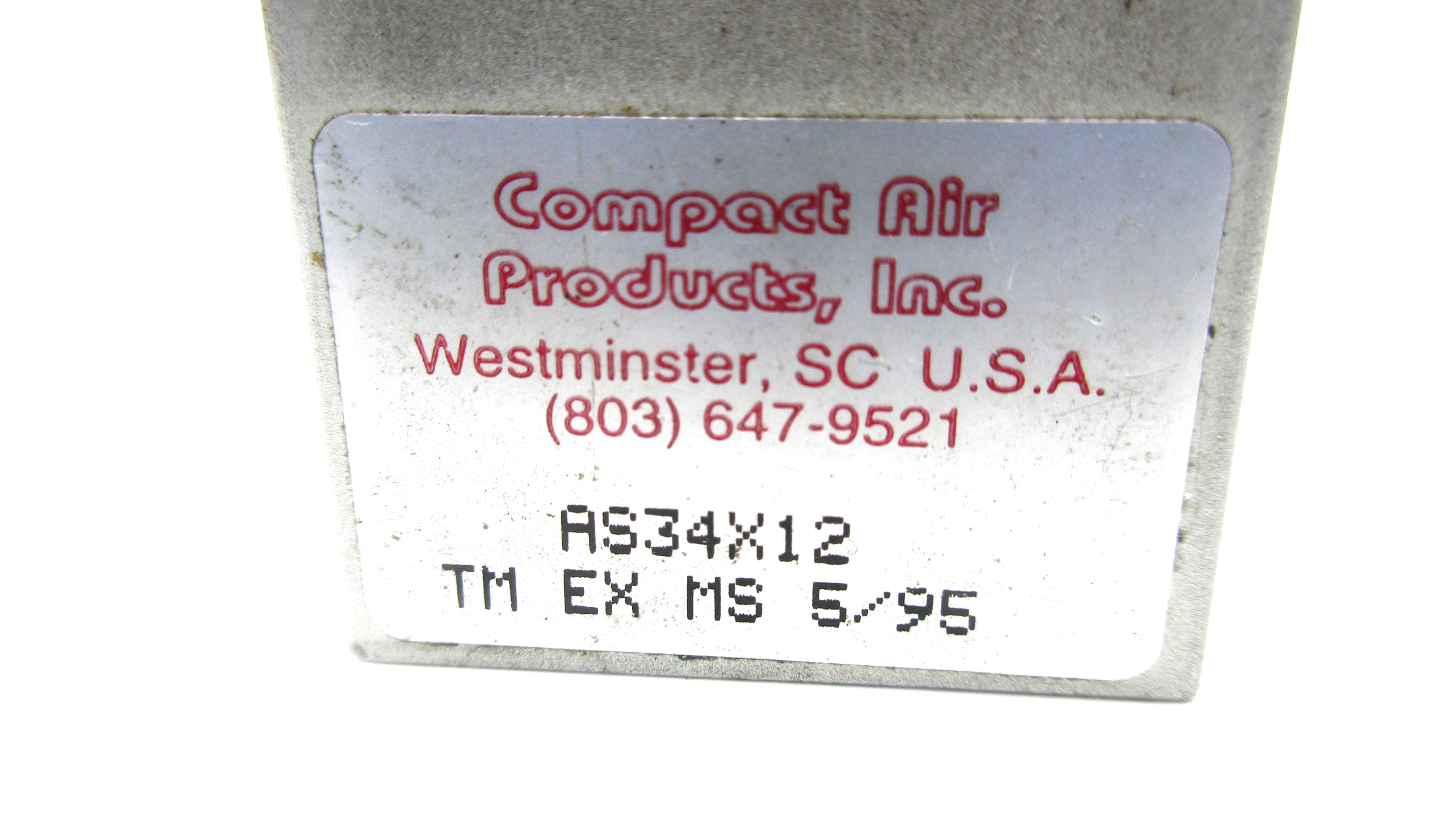 COMPACT AIR AS34X12 (AS PICTURED) NSNP