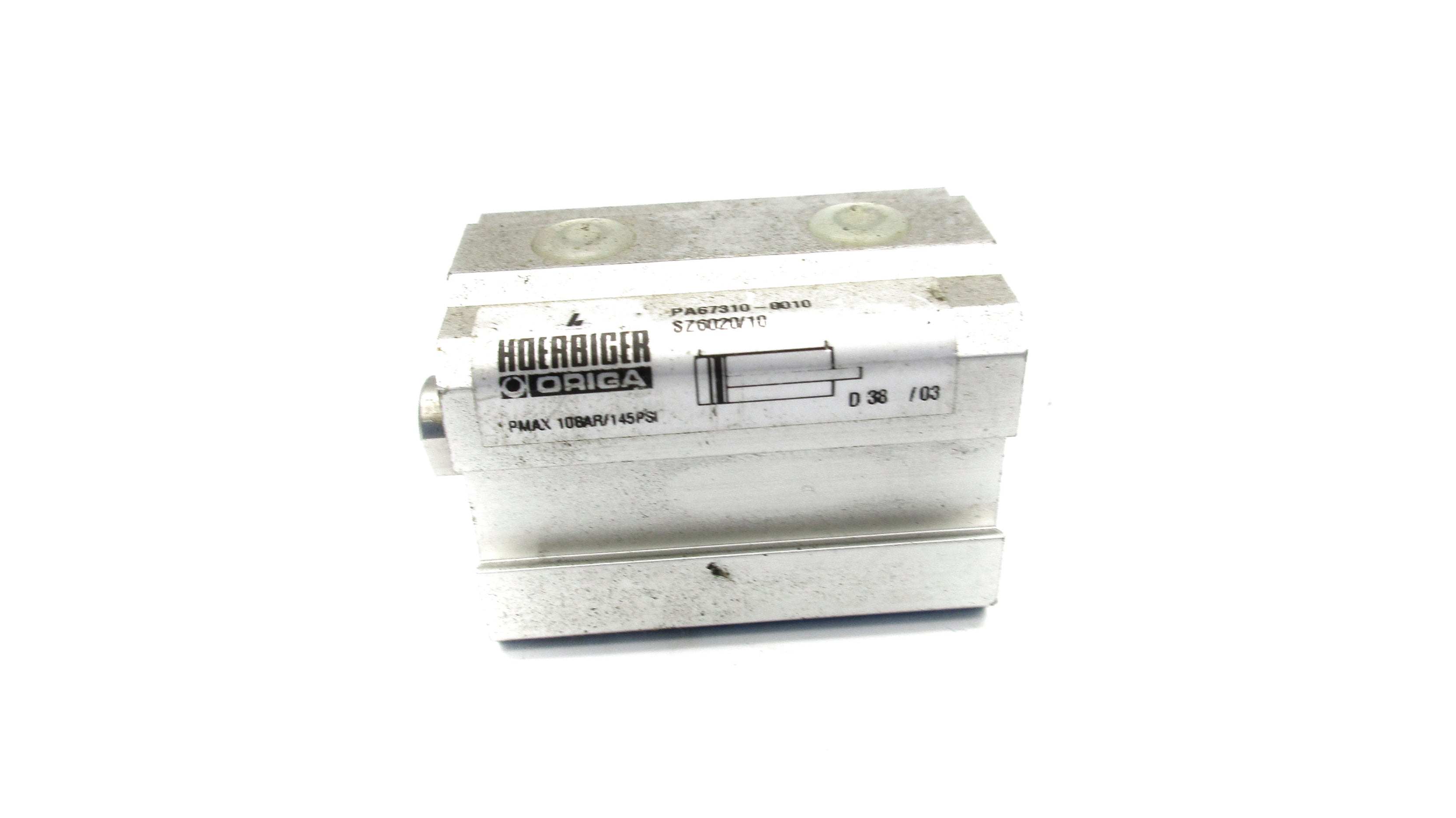 HOERBIGER ORIGA PA67310-0010 SZ6020/10 145PSI (AS PICTURED) NSNP