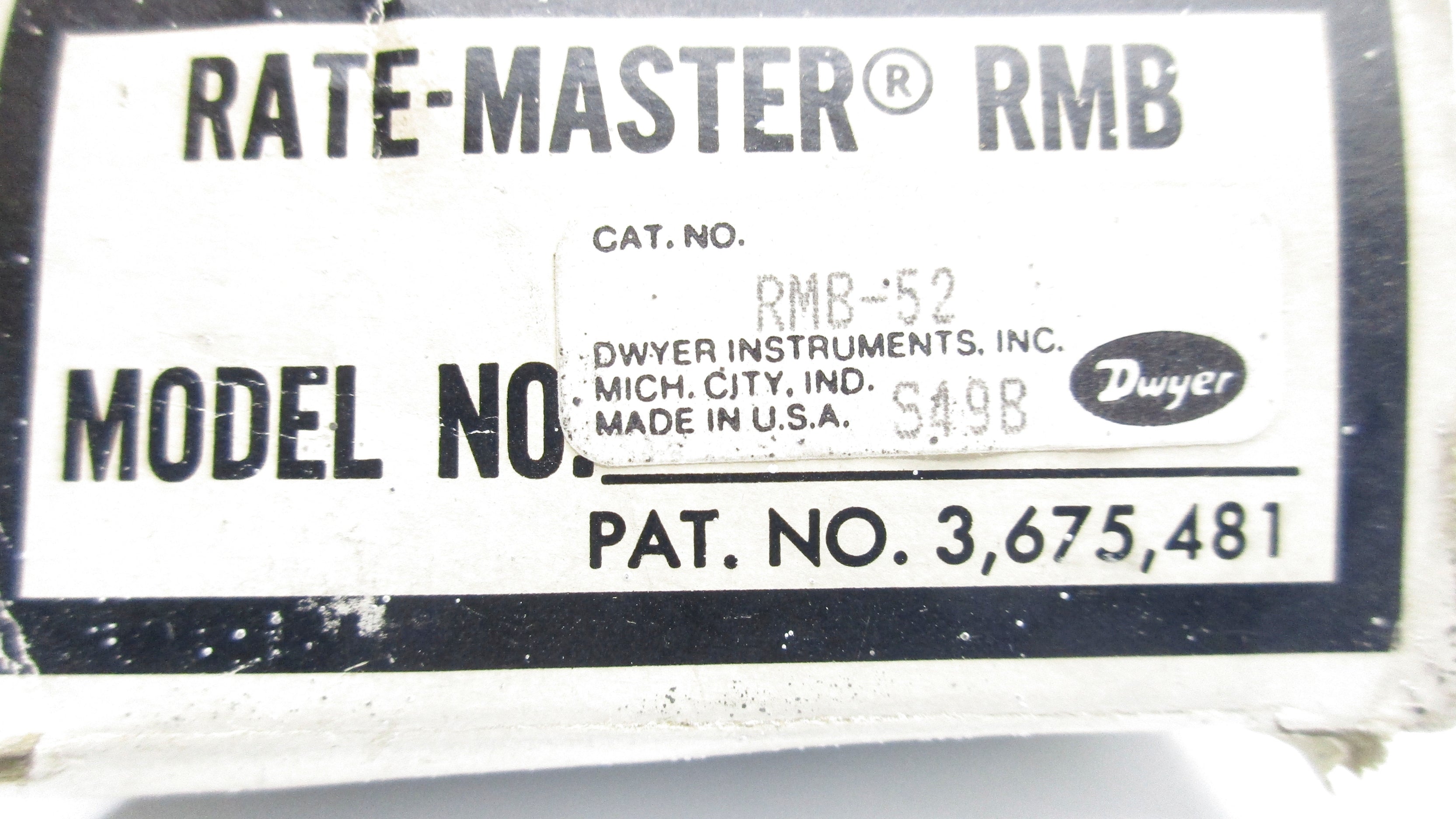 DWYER RMB-52 NSMP