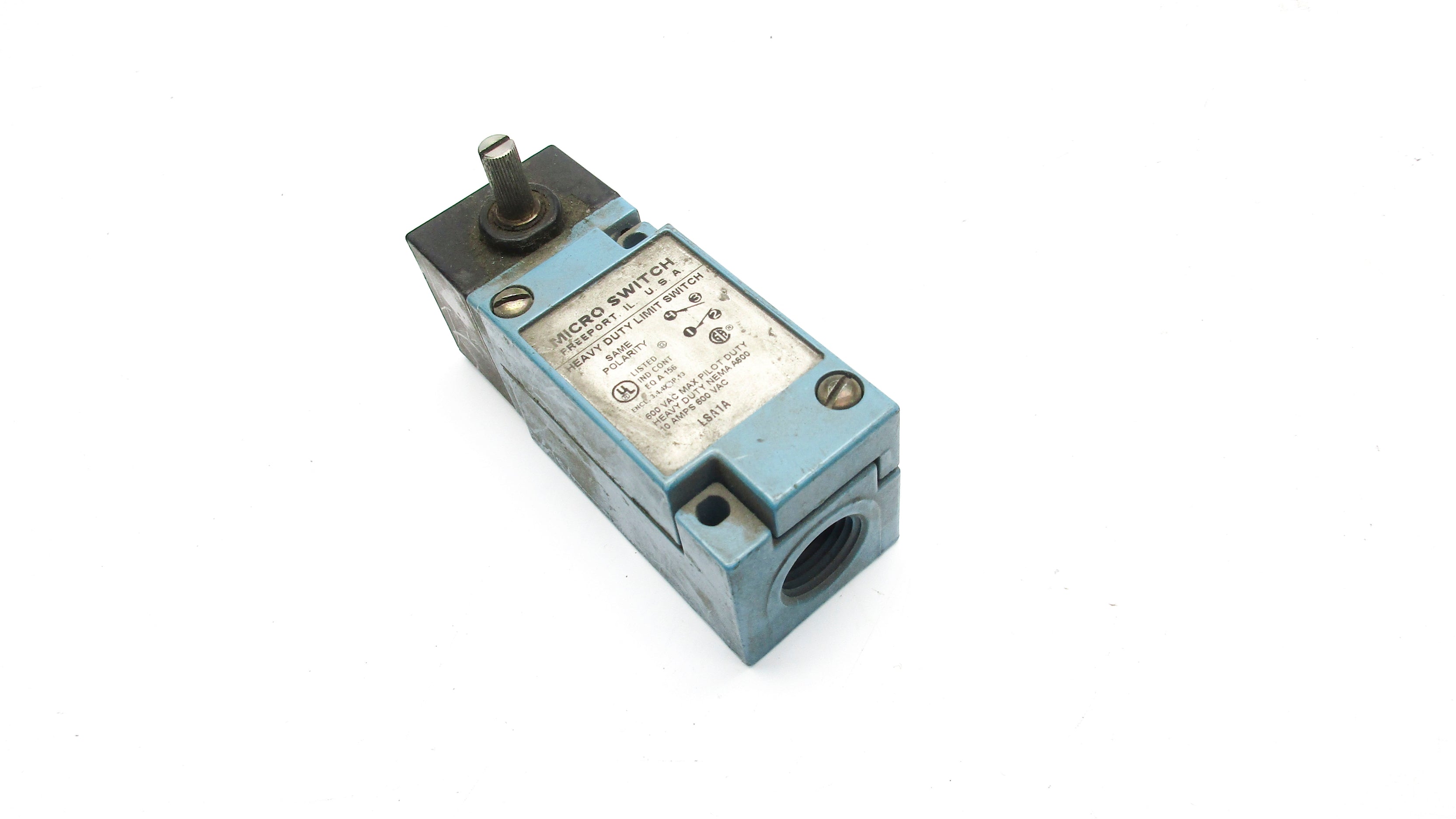 MICRO SWITCH LSA1A 600VAC 10A UNMP