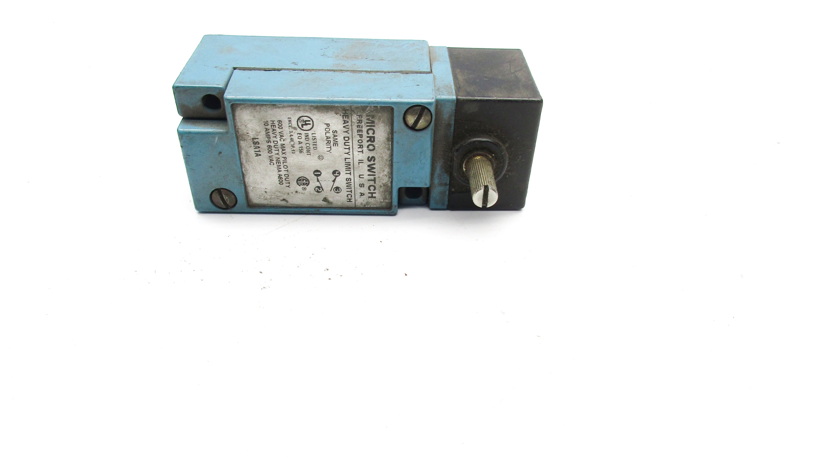 MICRO SWITCH LSA1A 600VAC 10A UNMP