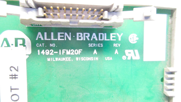 ALLEN BRADLEY 1492-IFM20F SER. A UNMP