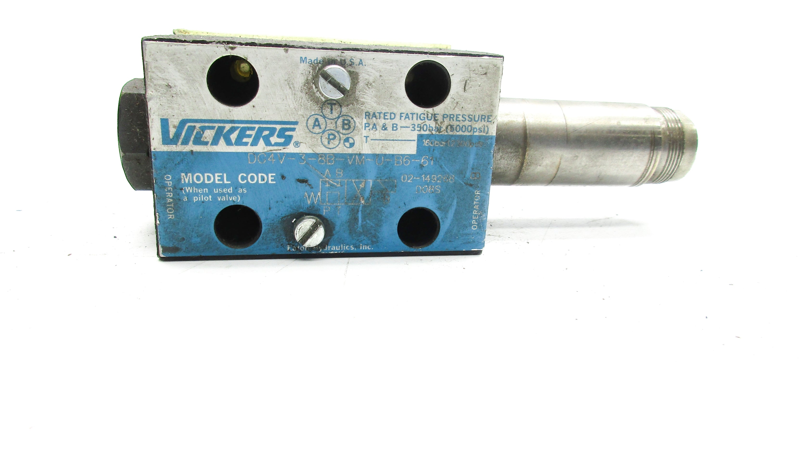 VICKERS DG4V38BVMUB661 5000PSI UNMP
