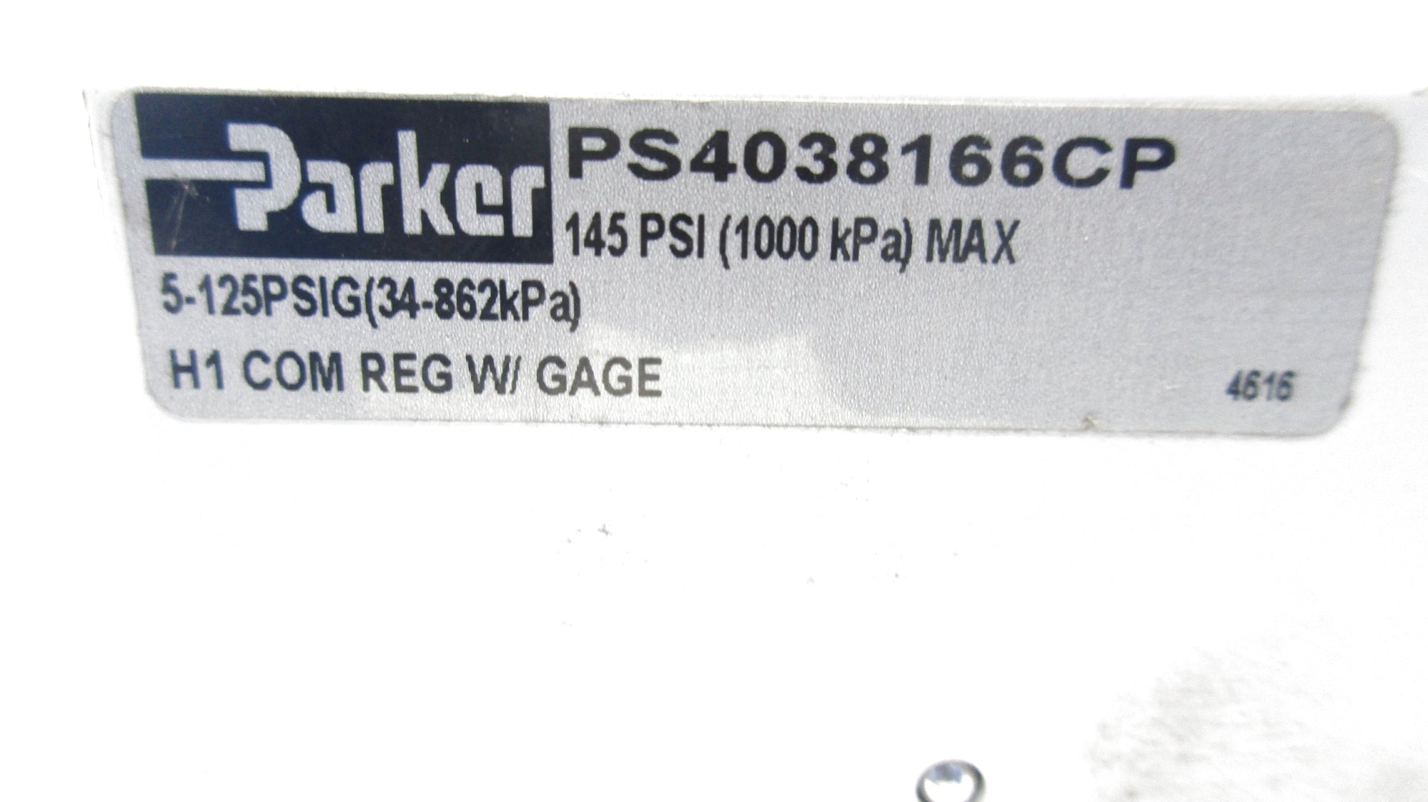 PARKER PS4038166CP 145PSI UNMP
