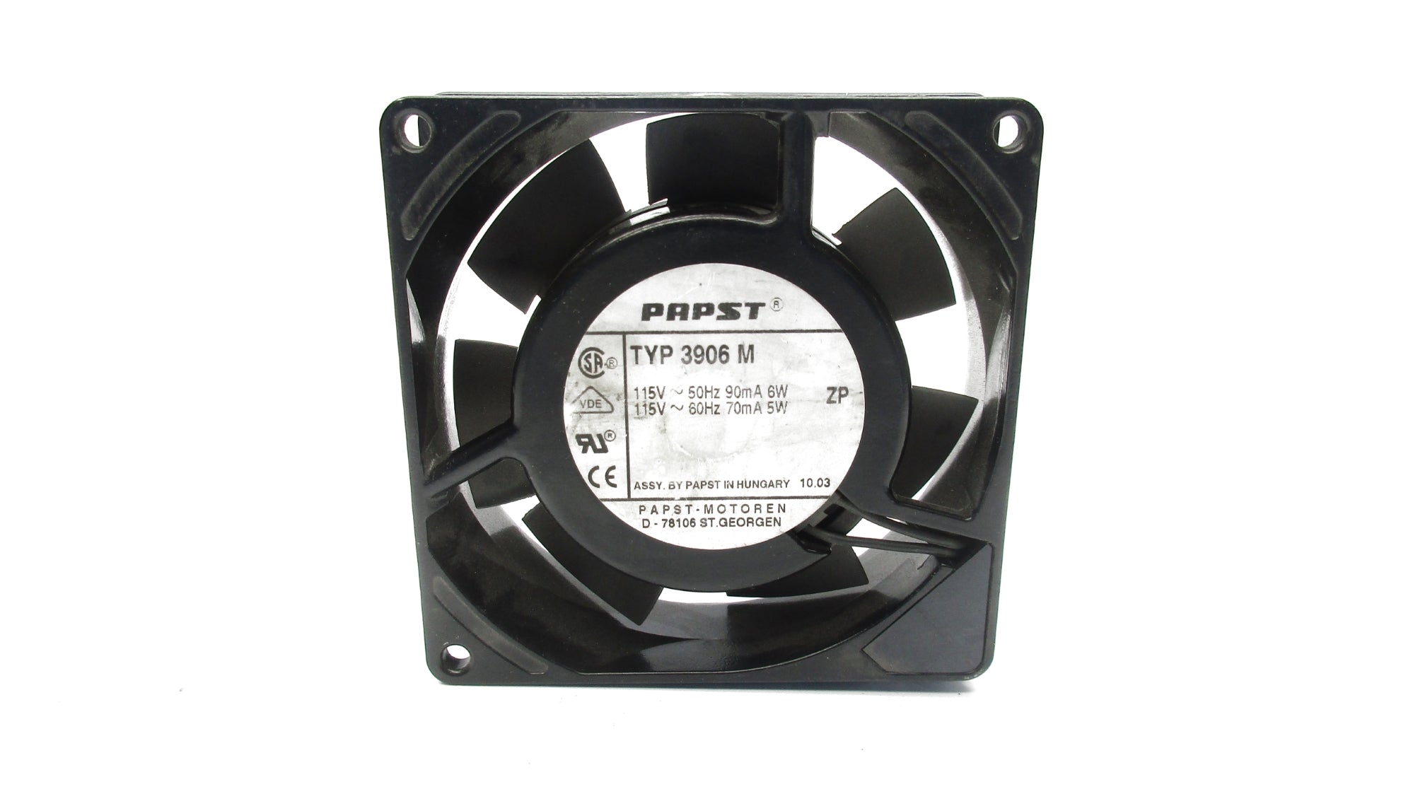 EBMPAPST 3906M UNMP