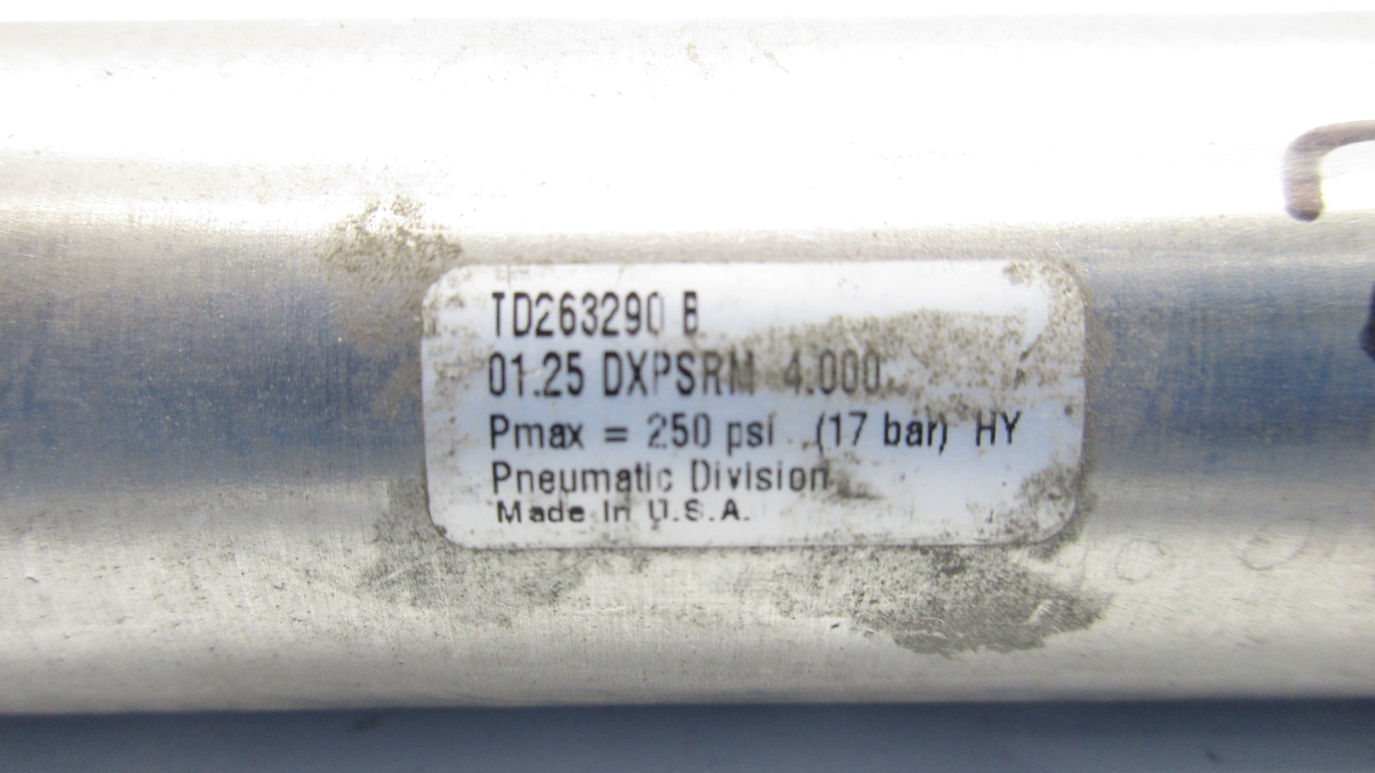 PARKER 01.25DXPSRM4.000 250PSI NSNP