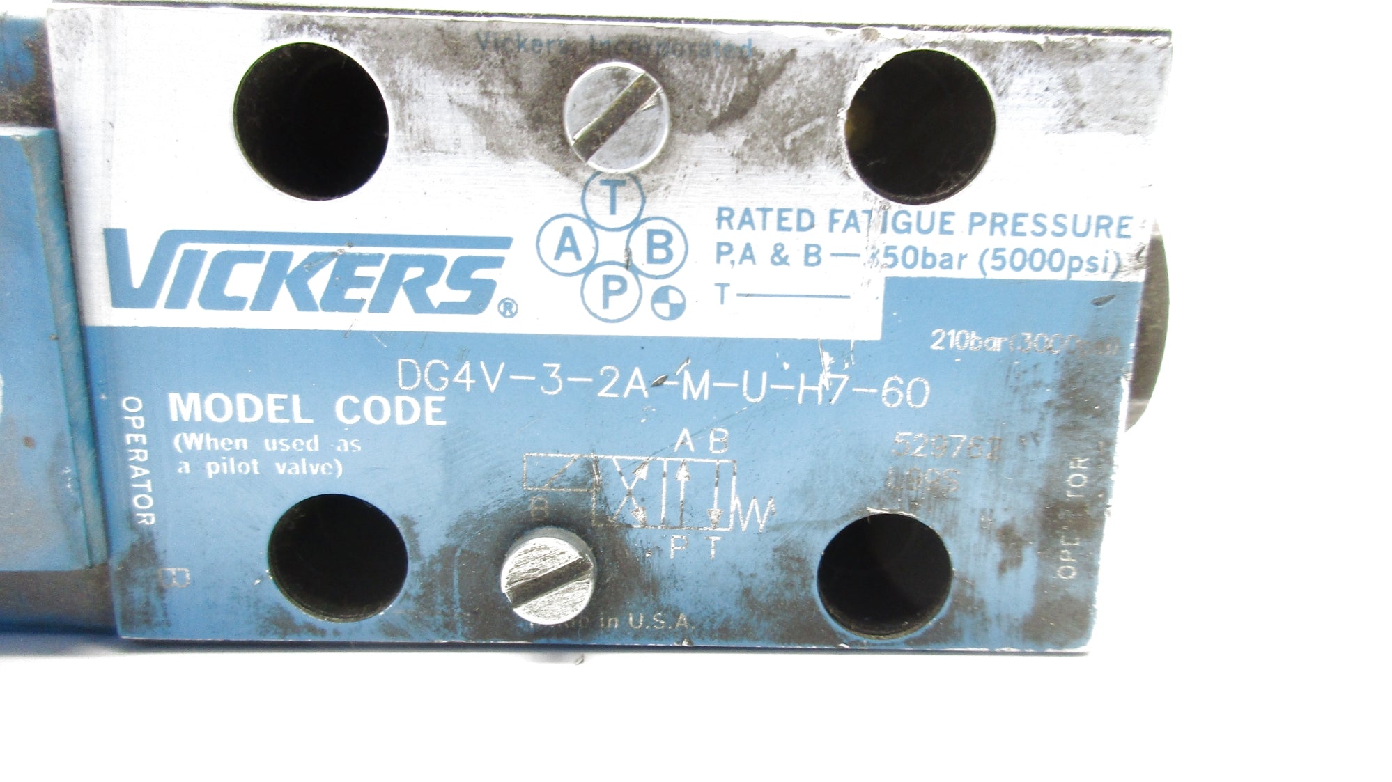 VICKERS DG4V32AMUH760 24VDC 5000PSI UNMP