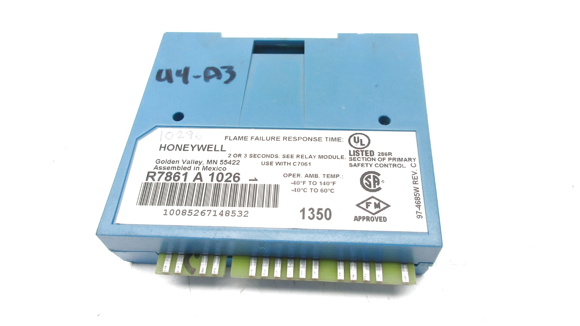 HONEYWELL R7861A1026 UNMP