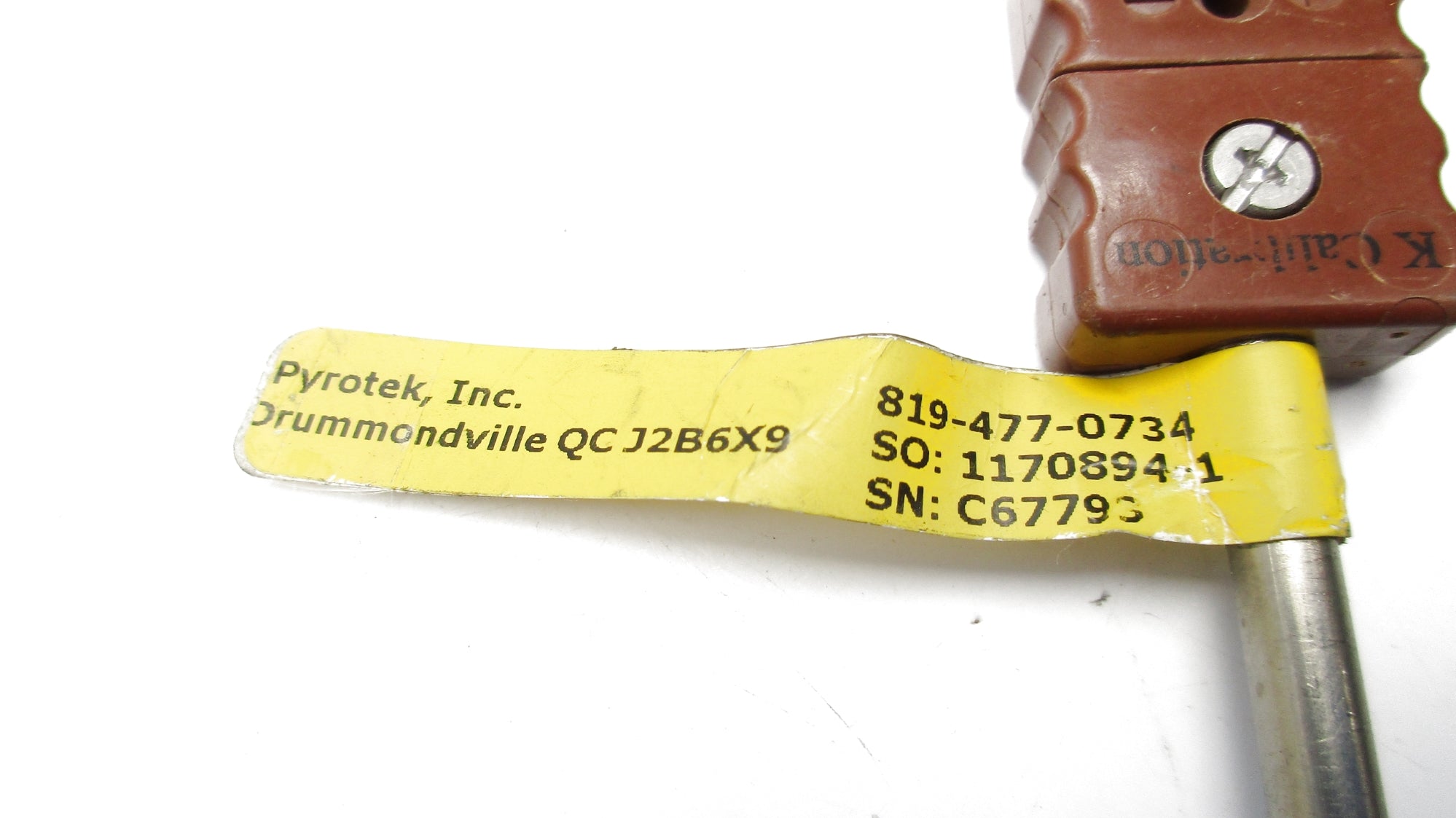 PYROTEK K48U-012-10B-4,HT UNMP