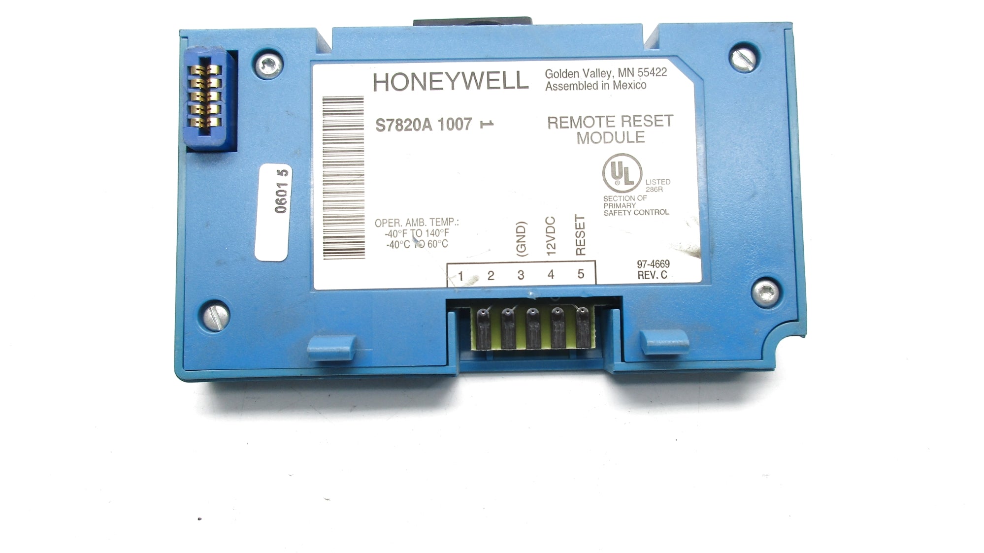 HONEYWELL S7820A1007 UNMP