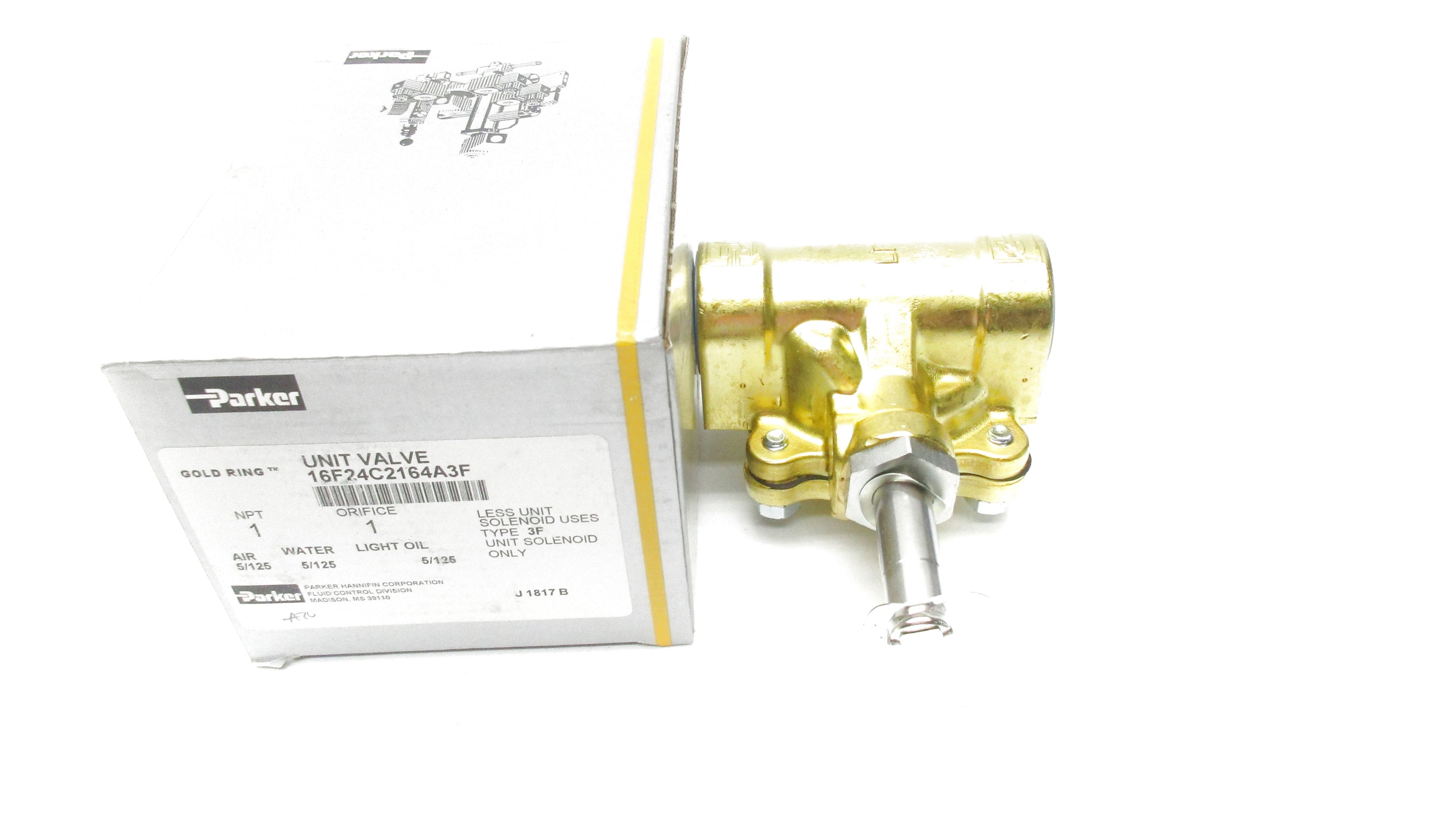 PARKER 16F24C2164A3F 5/125PSI NSMP