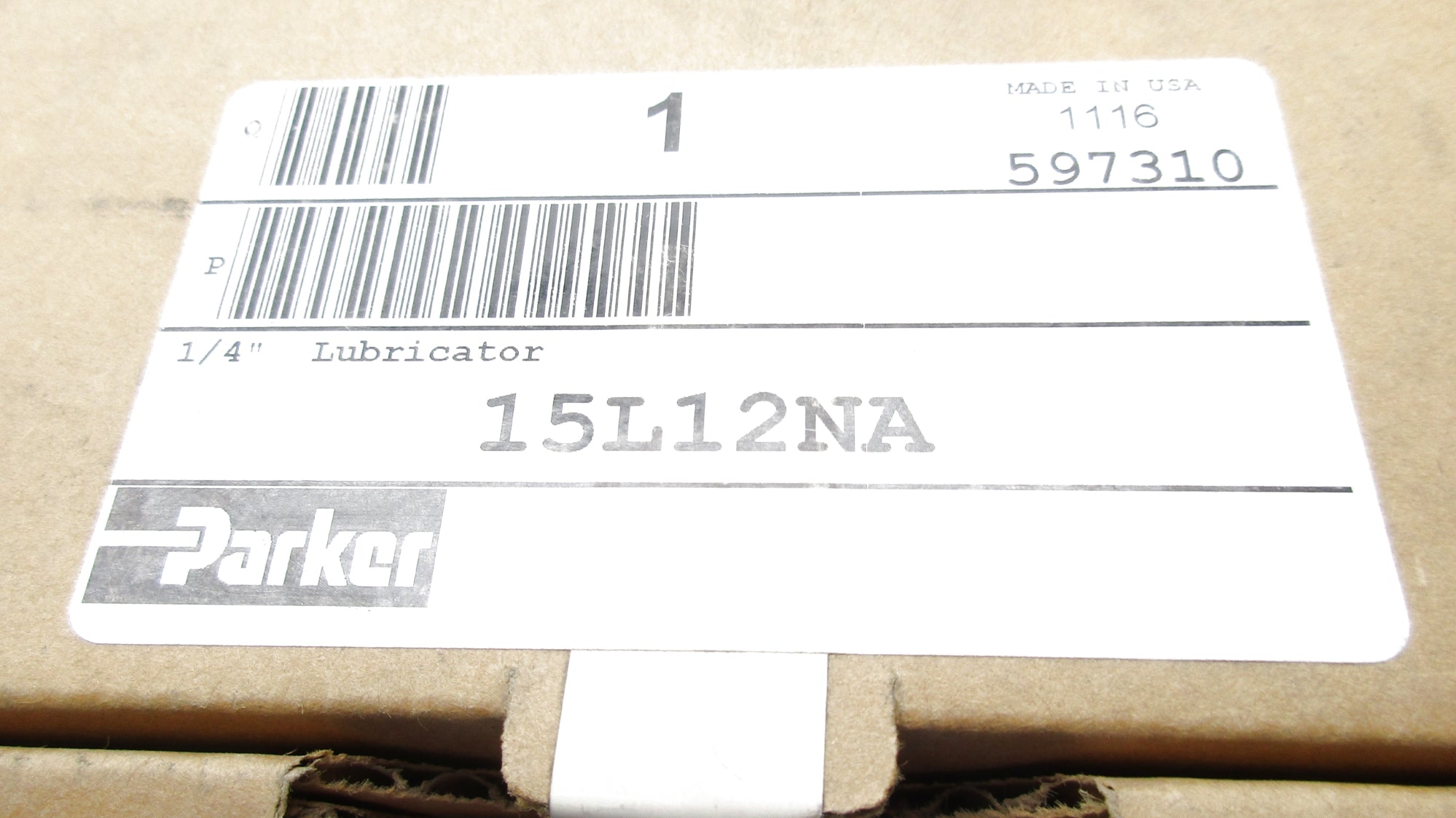 PARKER 15L12NA NSFS