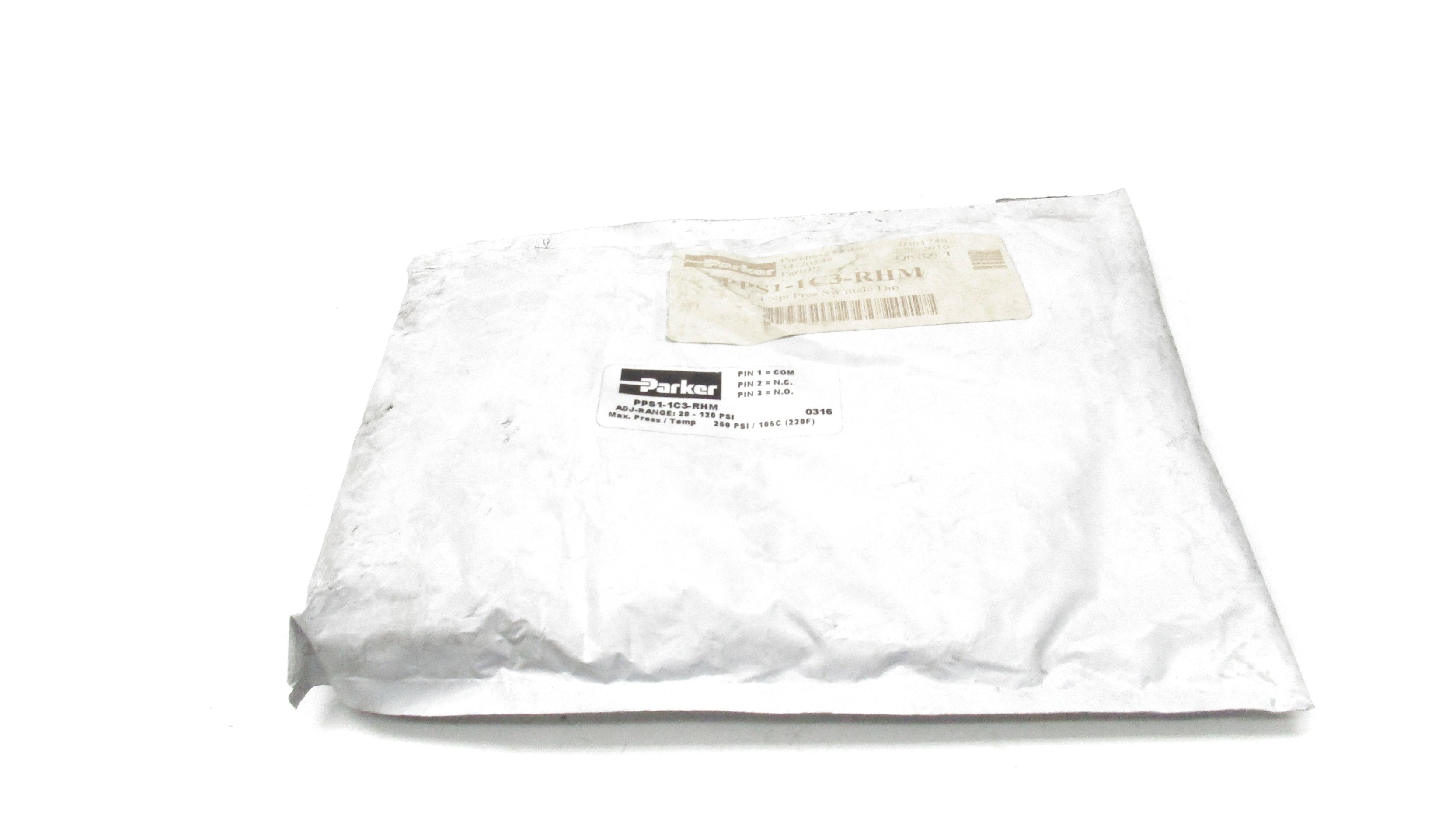 PARKER PPS1-1C3-RHM 20-120PSI NSFS