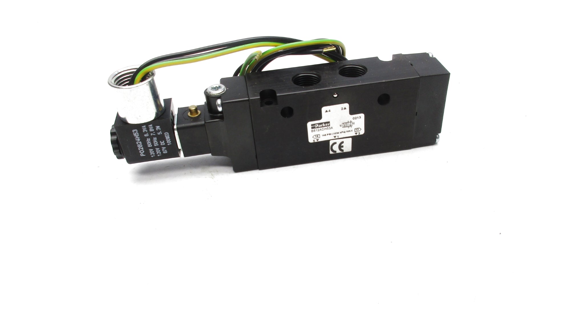 PARKER B612ADH53A 120V 146PSI NSNP