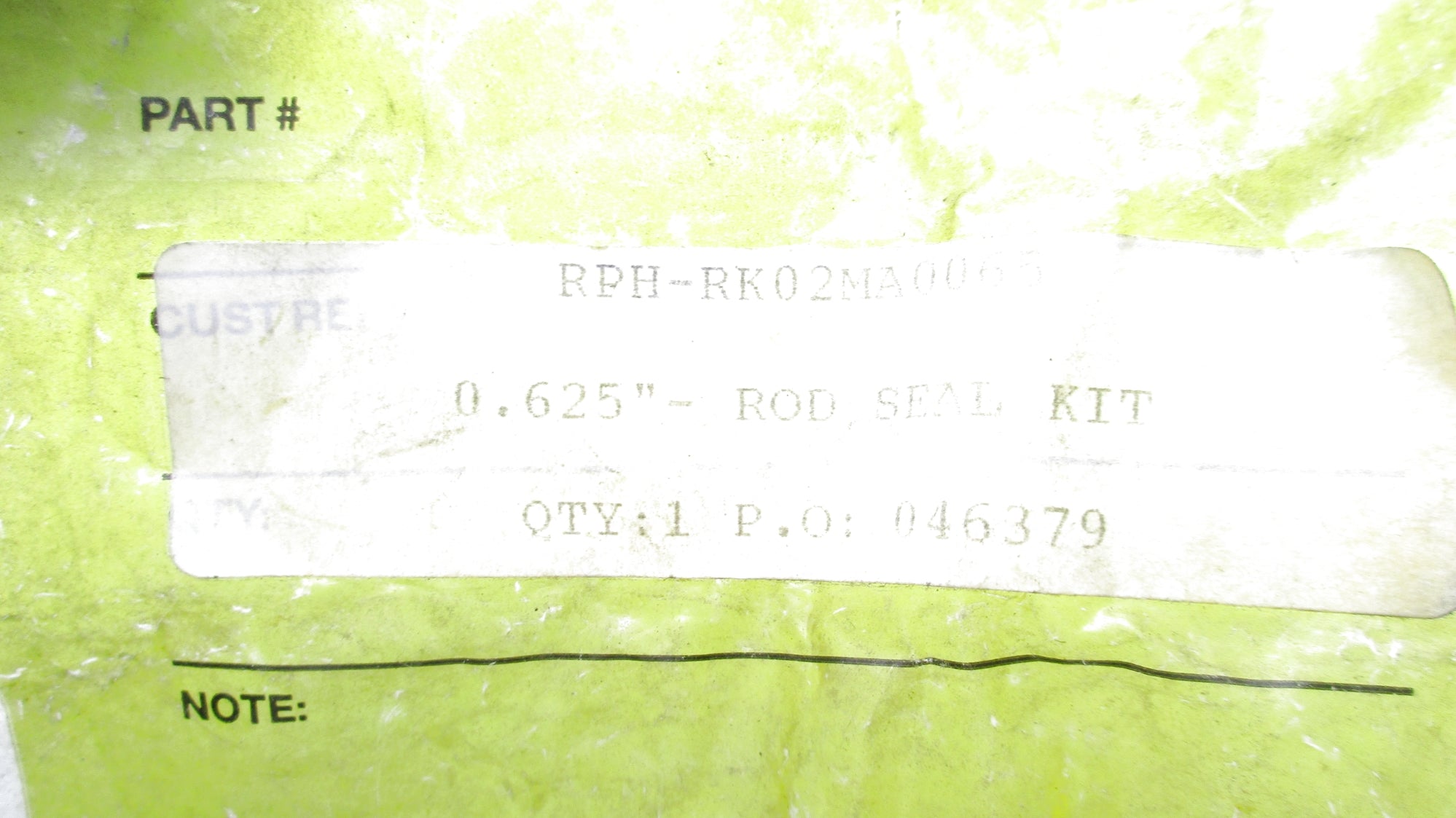 PARKER RPH-RK02MA0065 NSMP