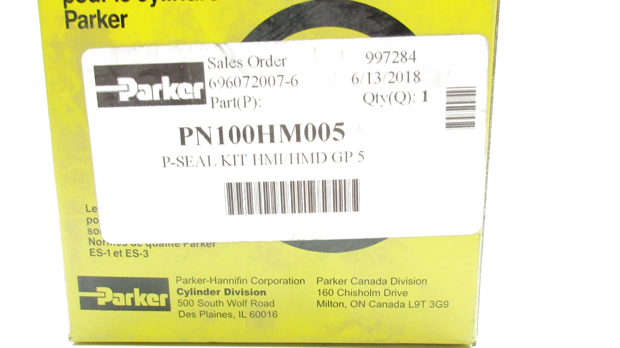 PARKER PN100HM005 NSMP