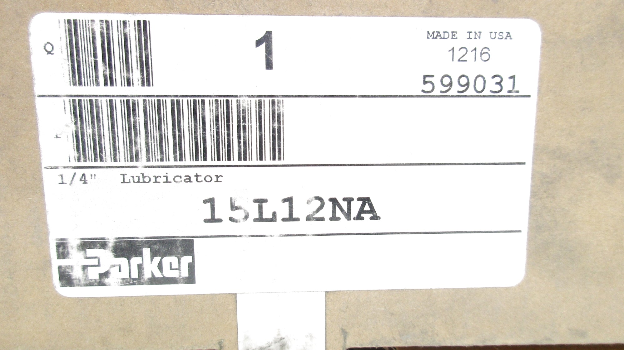 PARKER 15L12NA 150PSI NSMP
