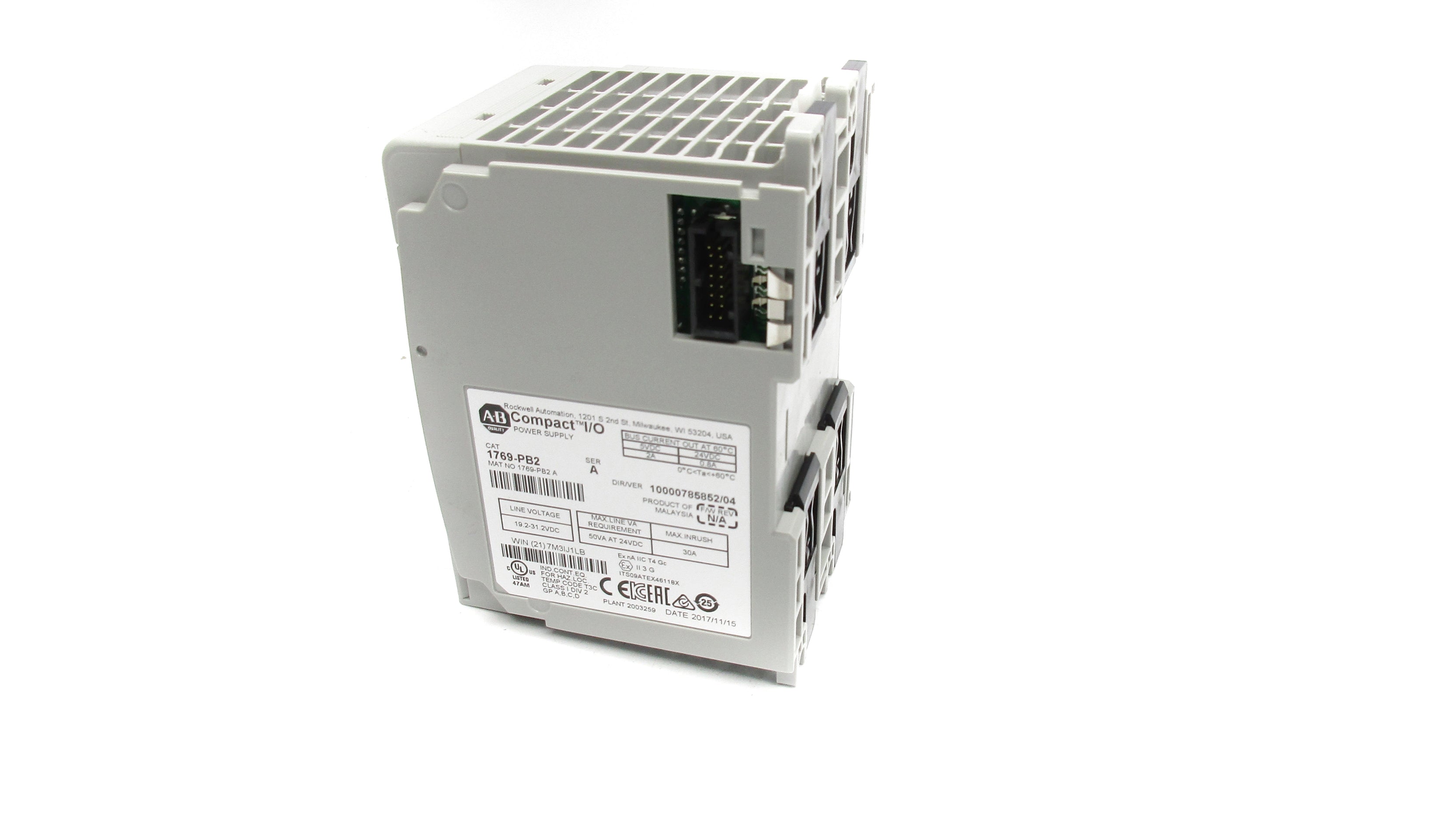 ALLEN BRADLEY 1769-PB2 SER. A NSMP