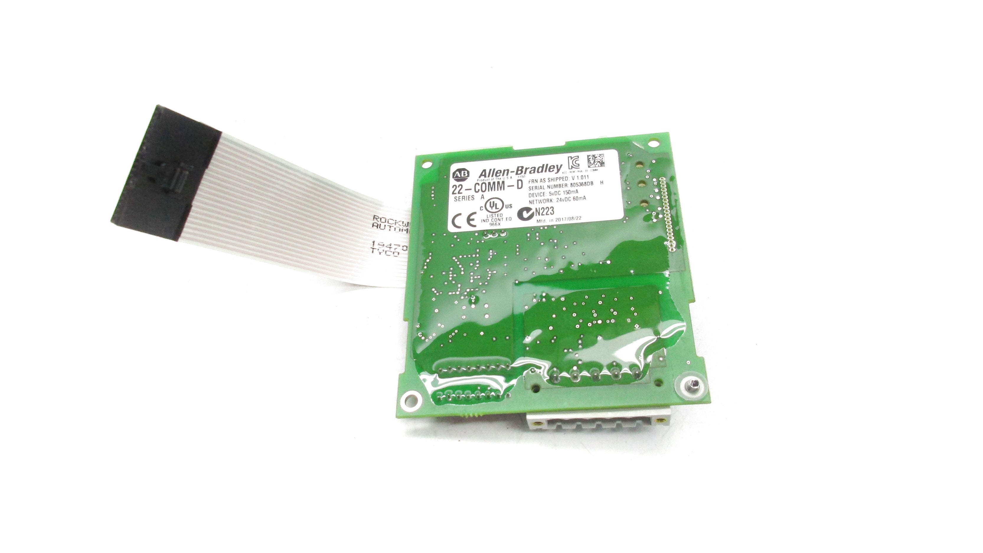 ALLEN BRADLEY 22-COMM-D SER. A F/W V1.011 24VDC NSMP