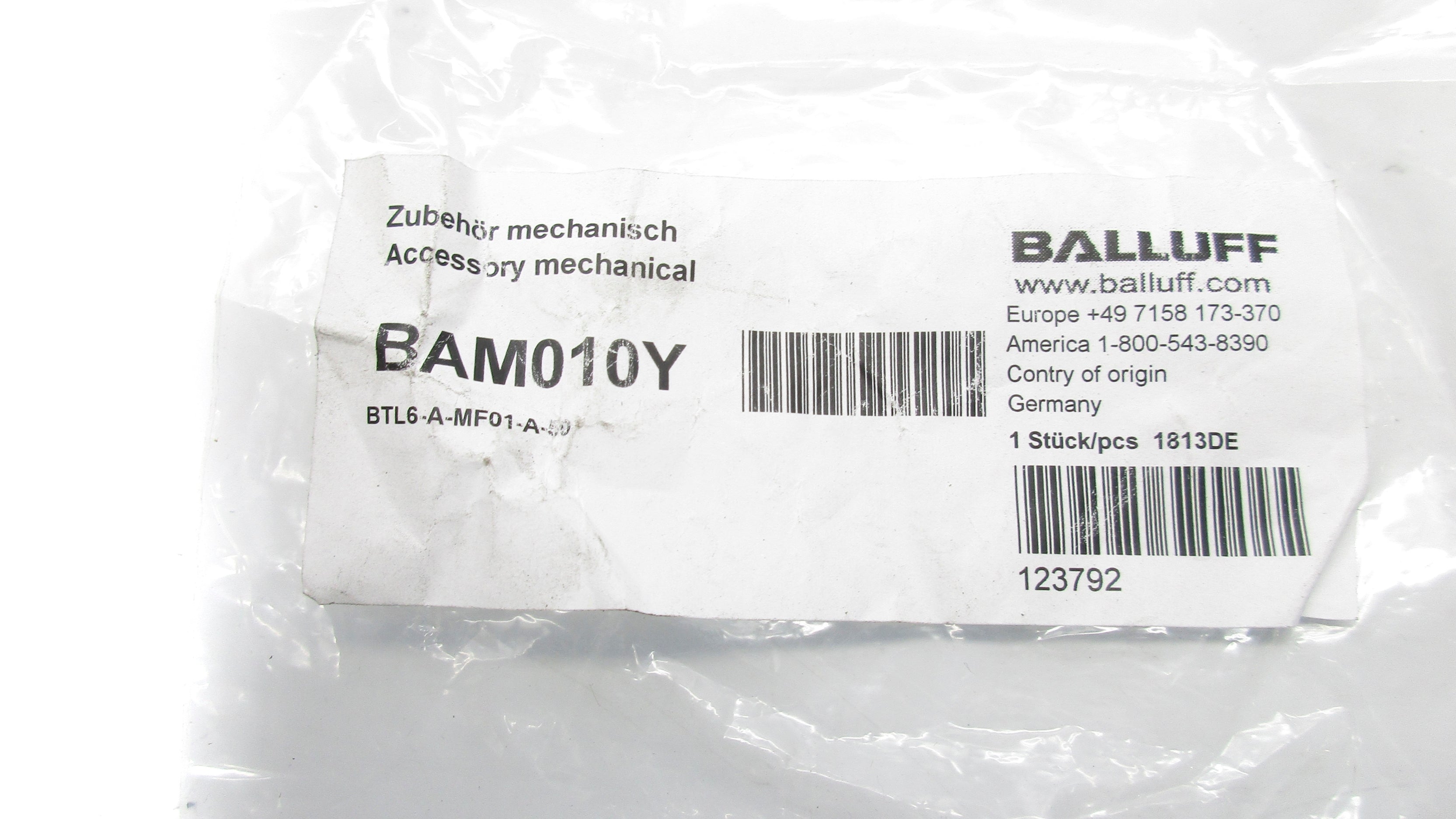 BALLUFF BTL6-A-MF01-A-50 NSMP