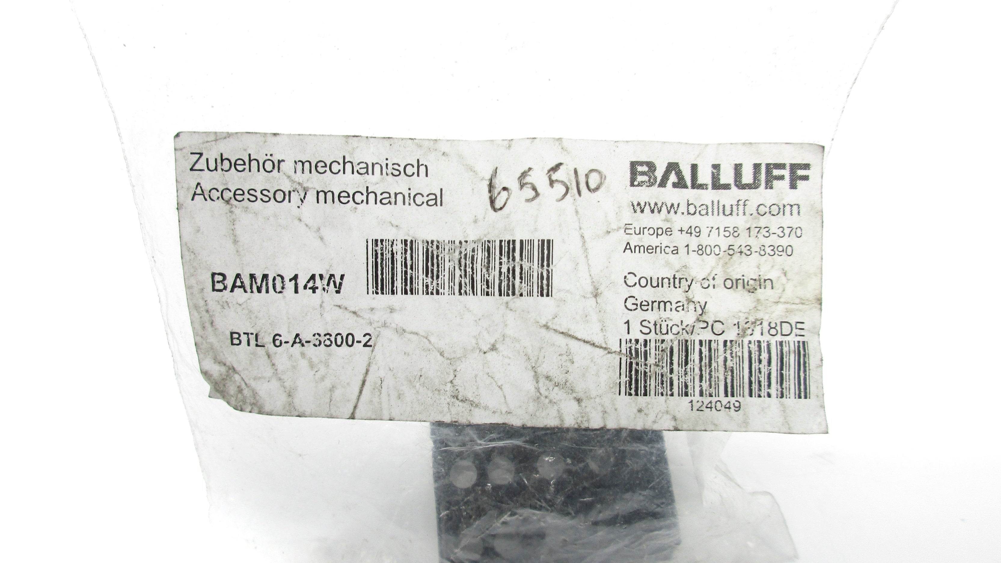 BALLUFF BTL6-A-3800-2 NSMP