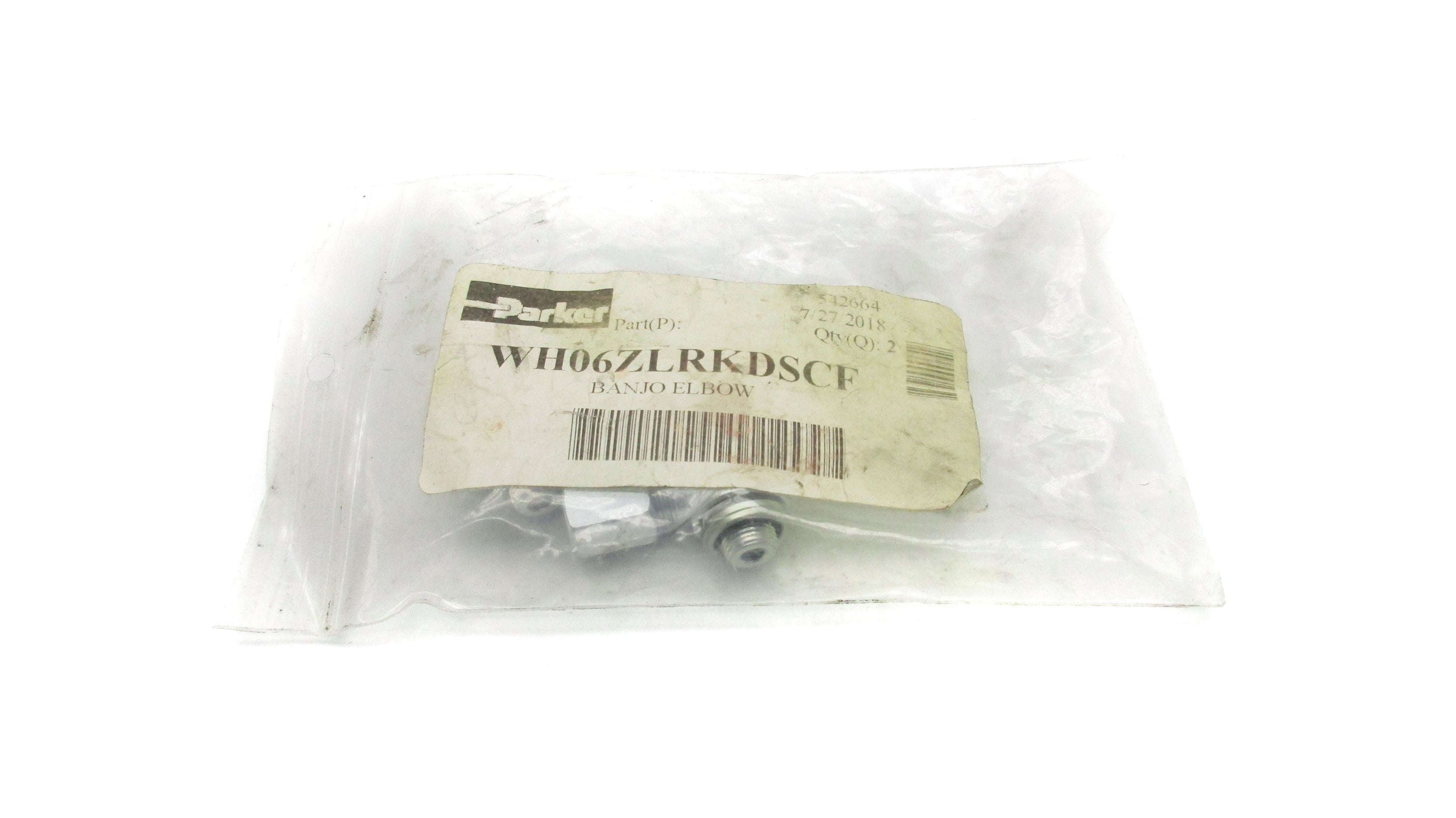 PARKER WH06ZLRKDSCF (PKG OF 2) NSMP