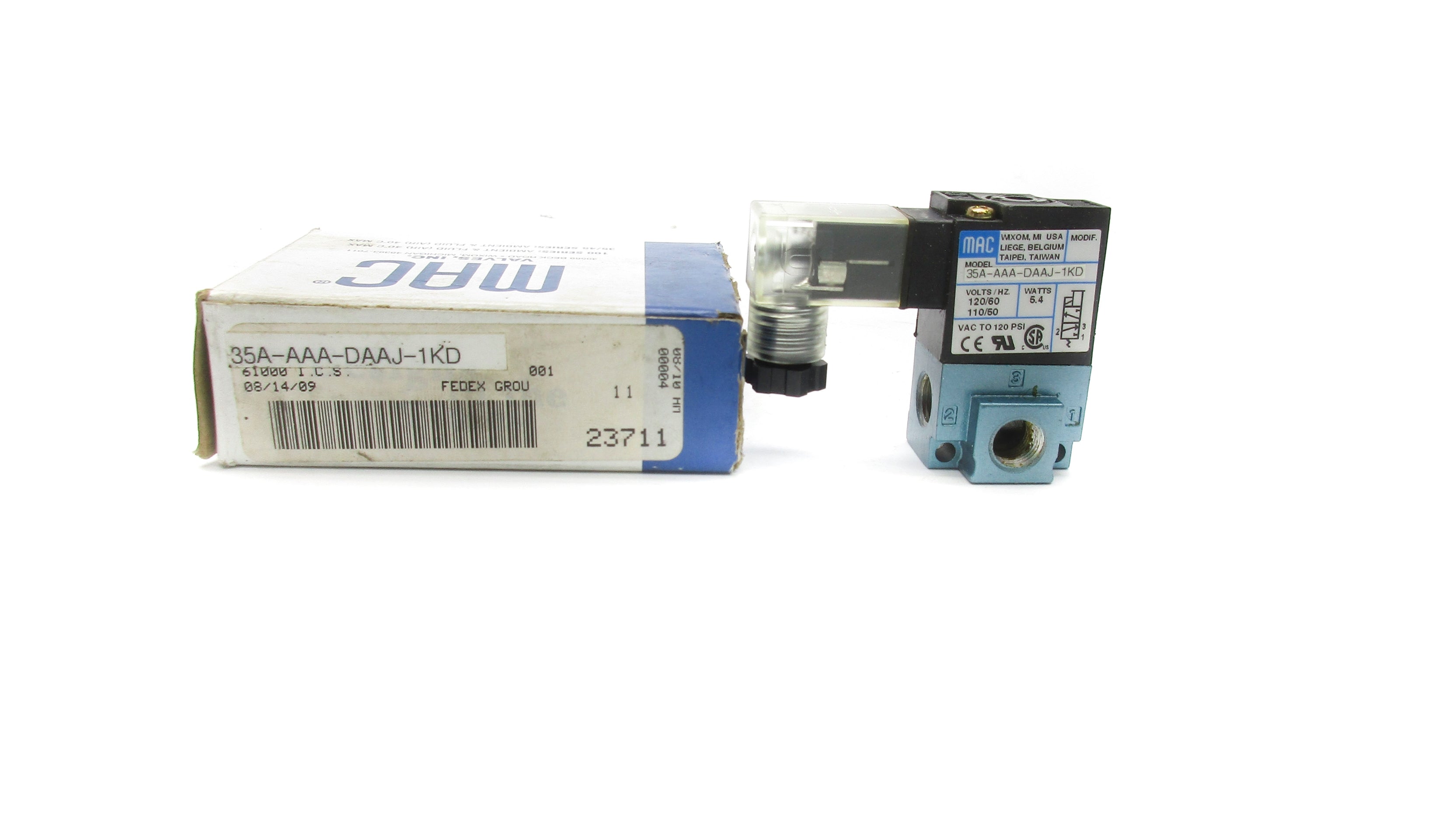 MAC 35A-AAA-DAAJ-1KD 110/120V 120PSI NSMP