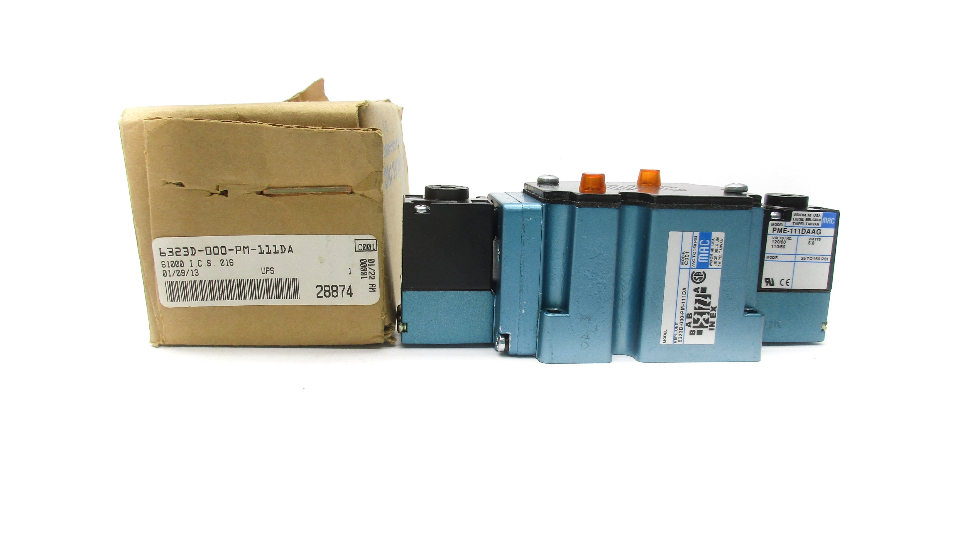 MAC 6323D-000-PM-111DA 110/120V 150PSI NSMP