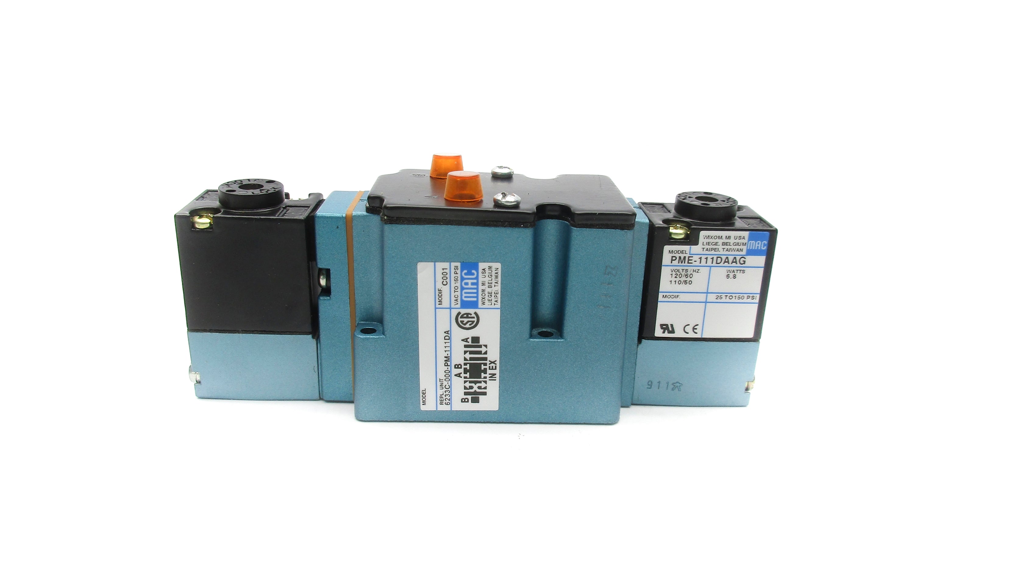 MAC 6233C-000-PM-111DA 110/120V 150PSI NSNP