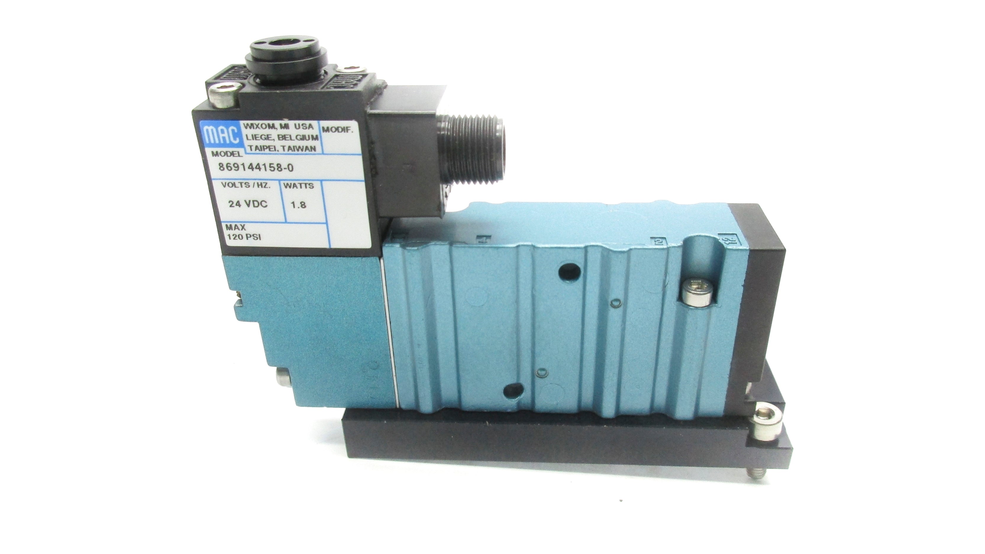 MAC 869144161-0 24VDC 120PSI NSNP