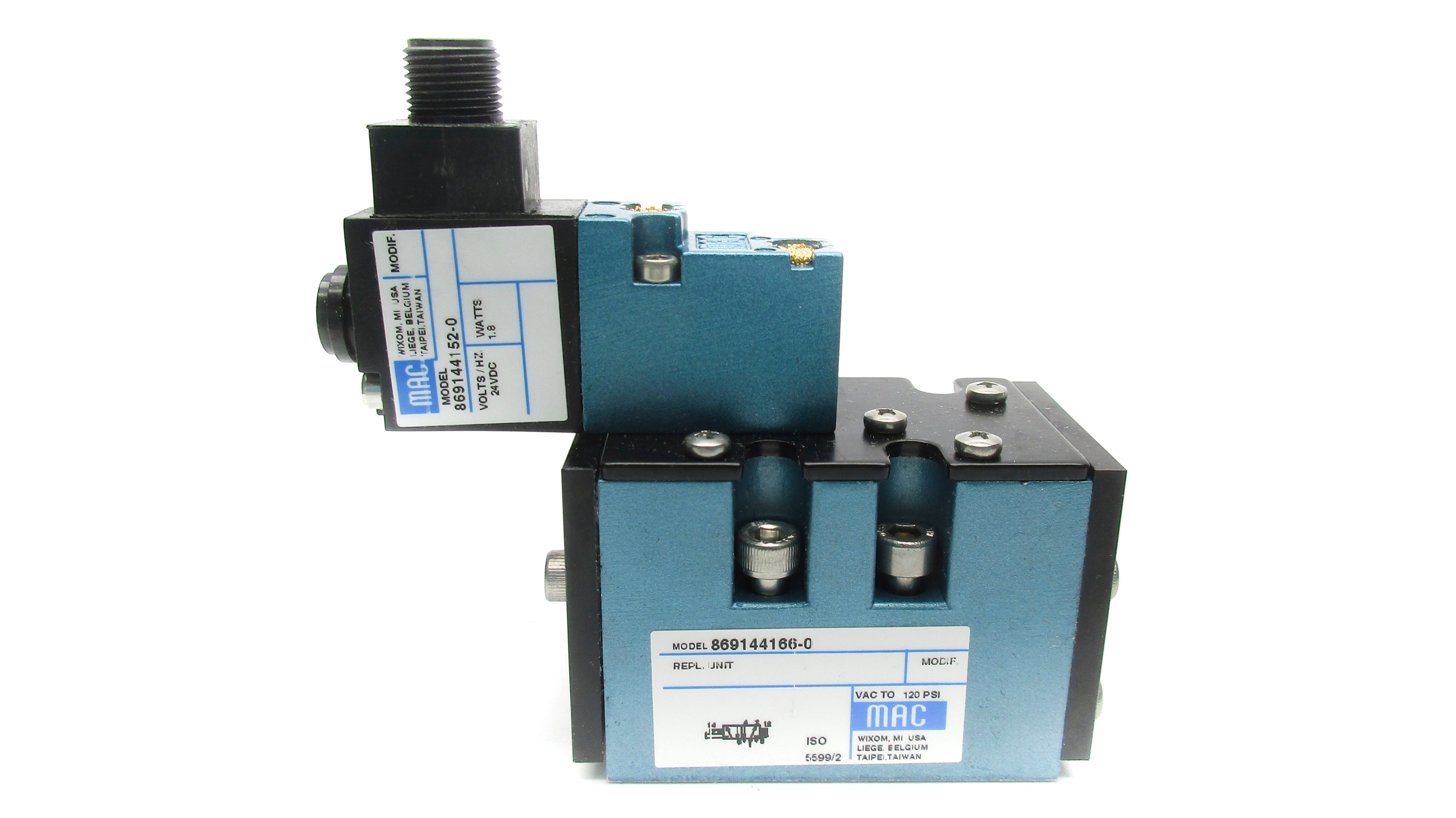 MAC 869144166-0 24VDC 120PSI NSNP