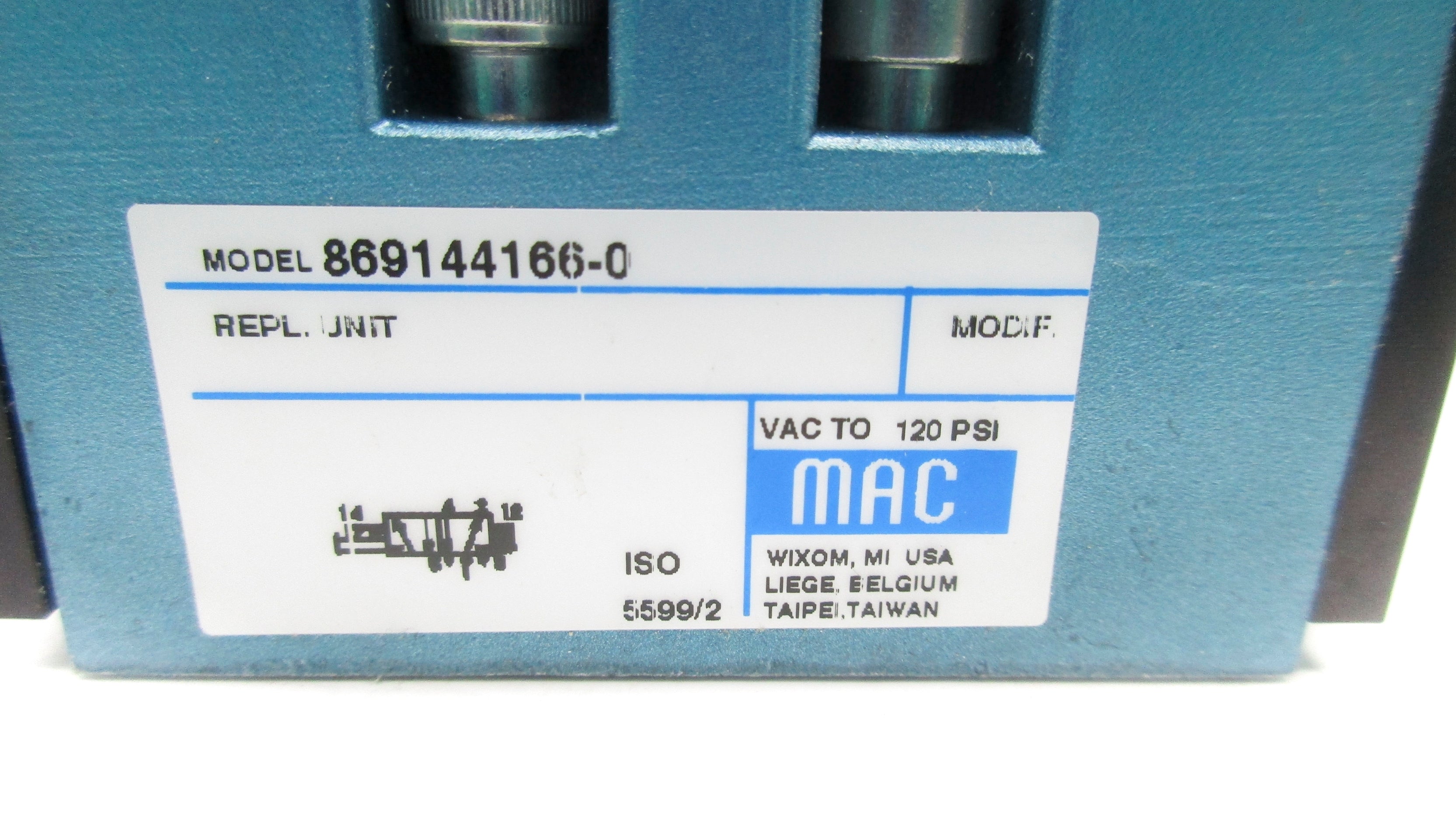 MAC 869144166-0 24VDC 120PSI NSNP