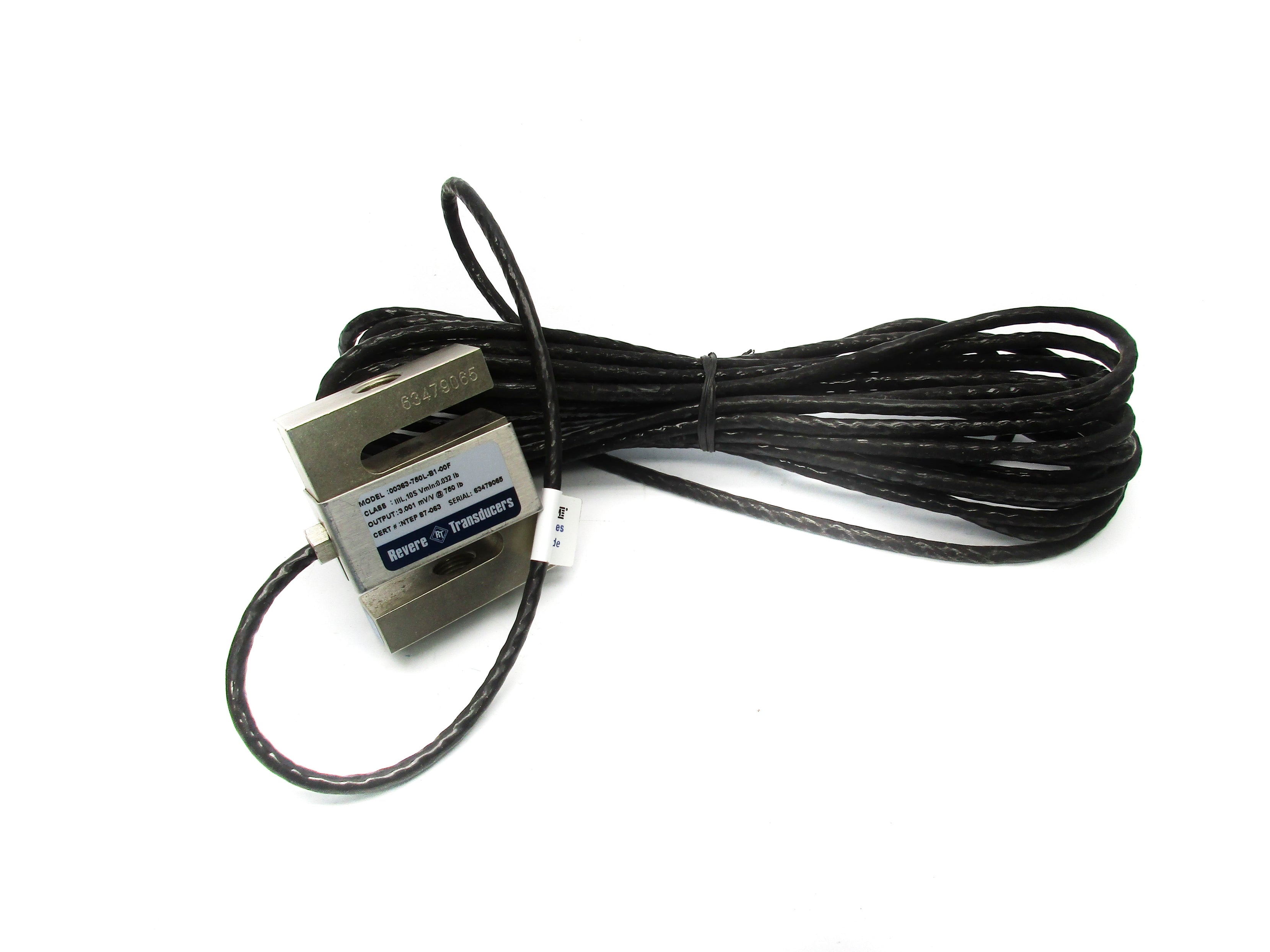 REVERE TRANSDUCERS 00363-750L-B1-00F NSNP