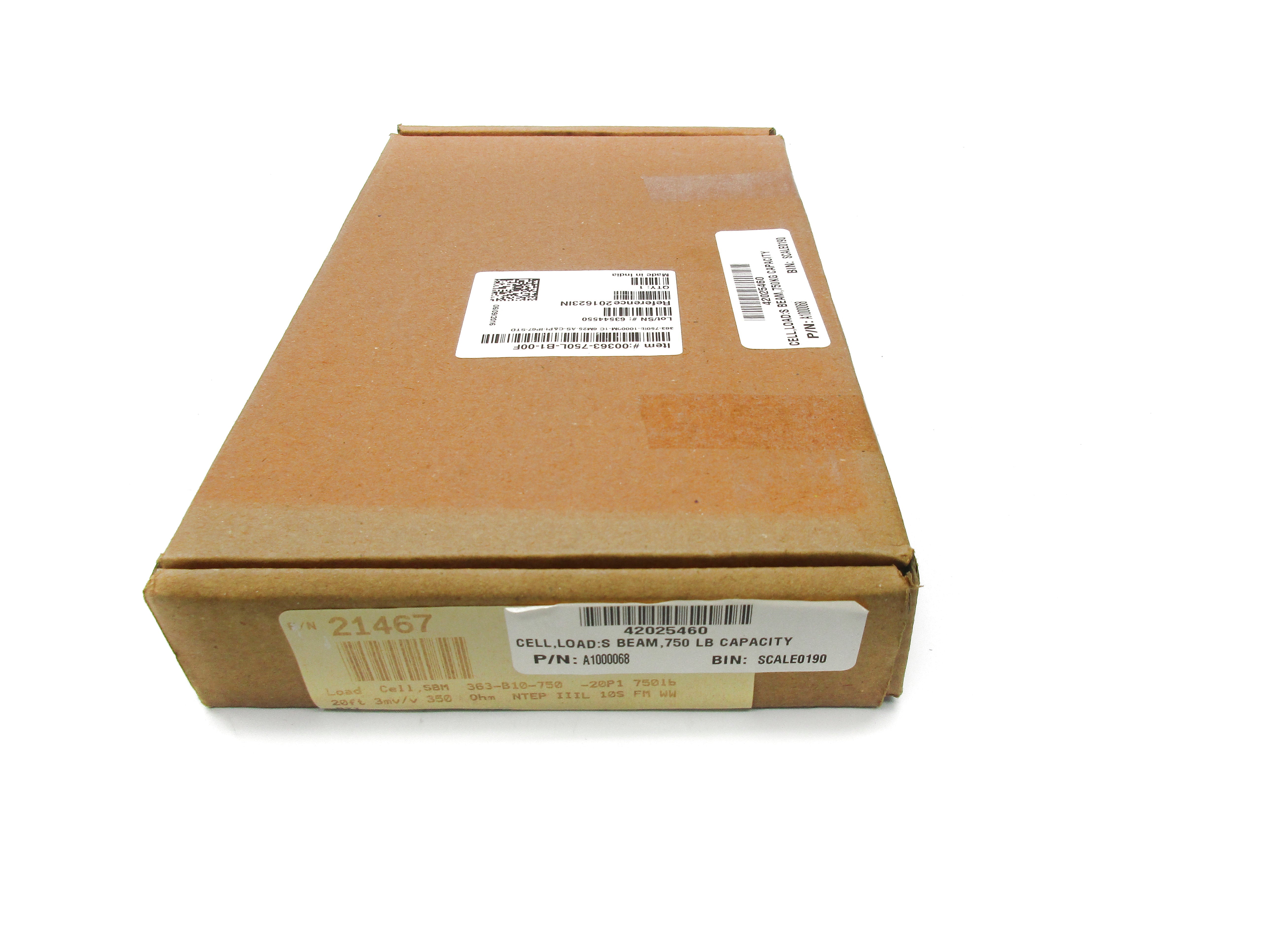 RICE LAKE SBM363-B10-750-20P1 21467 NSFS