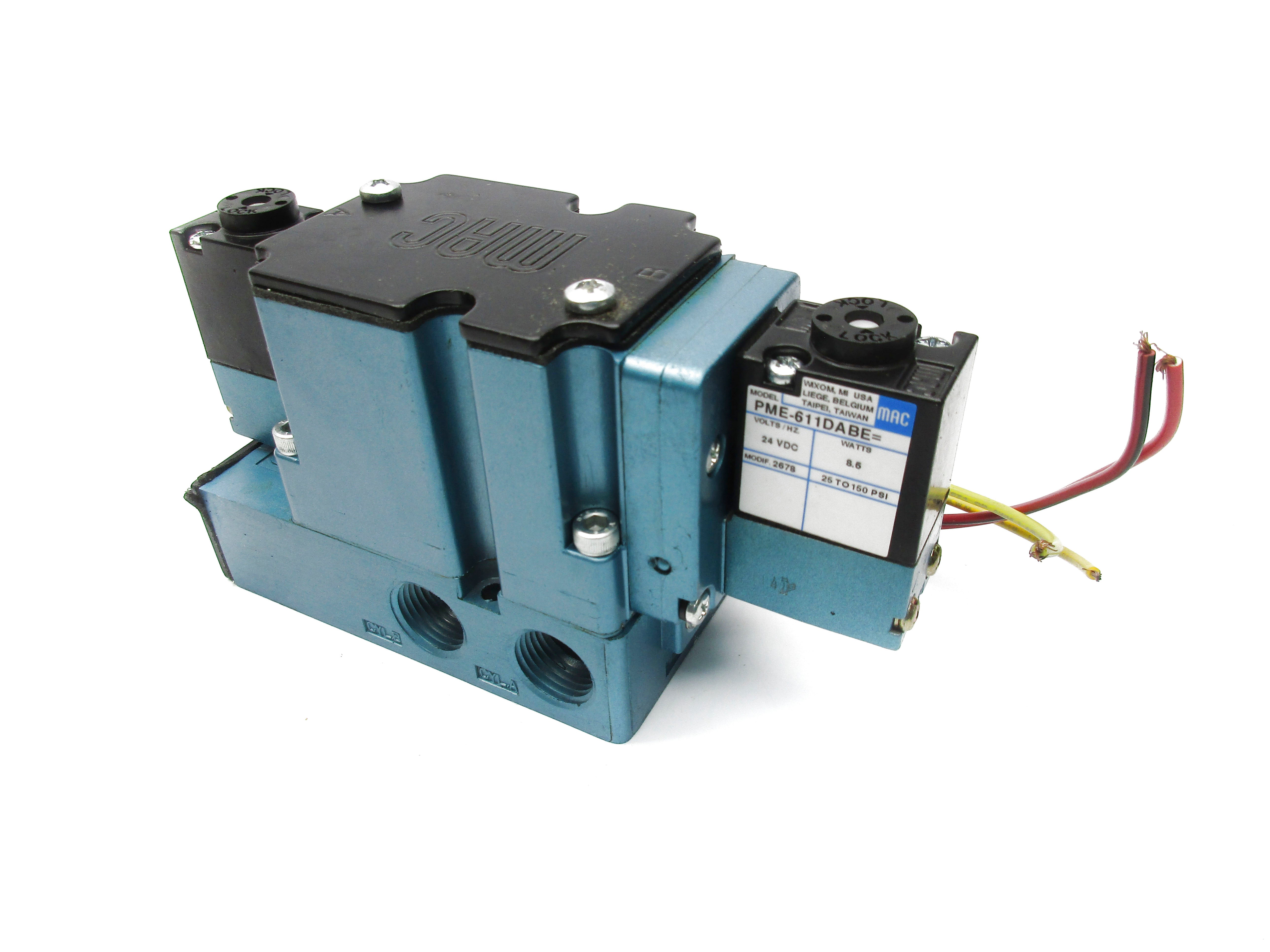 MAC 6321D-311-PM-611DA 24VDC 150PSI NSMP