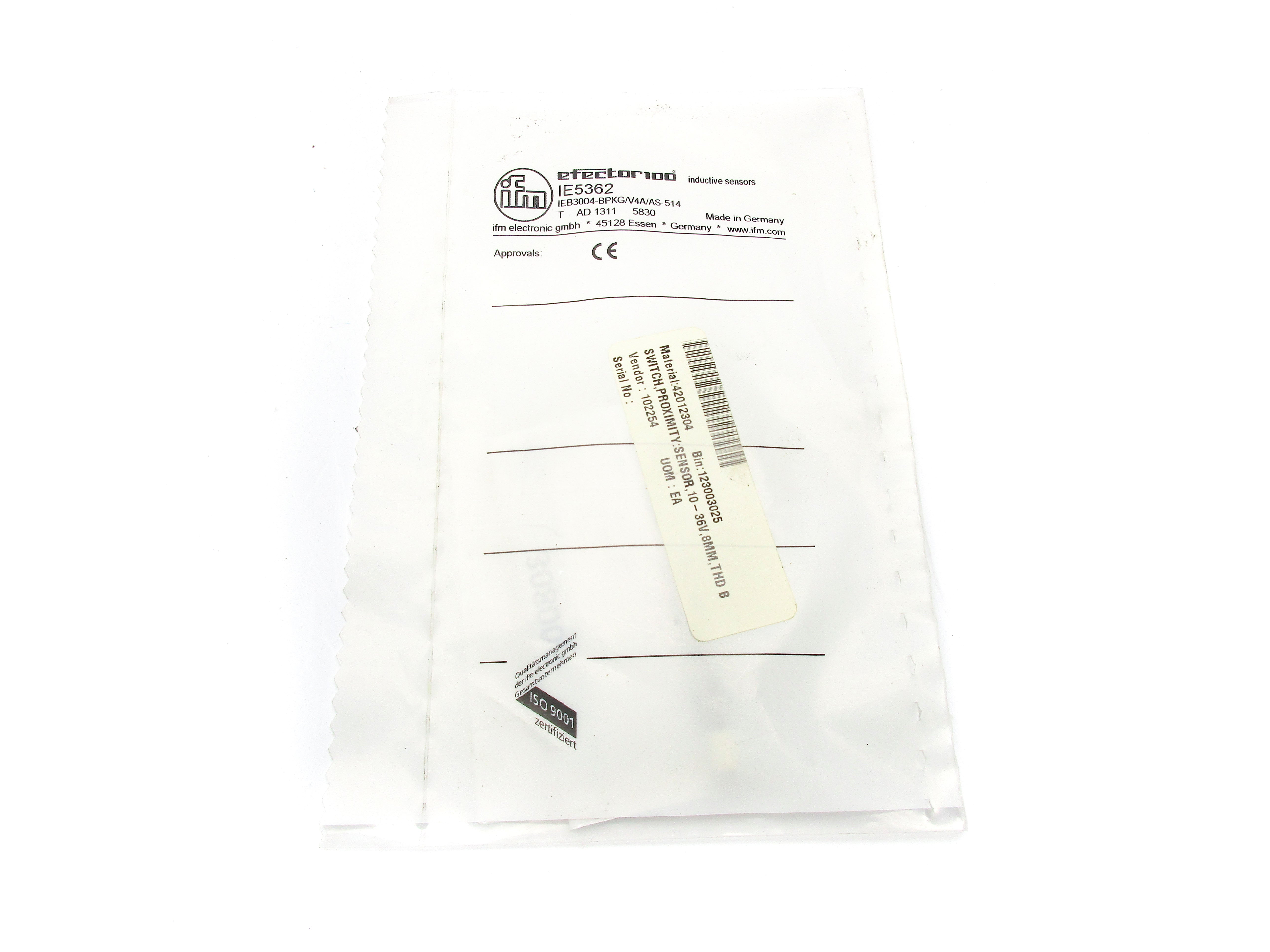 IFM EFECTOR IE5362 NSMP