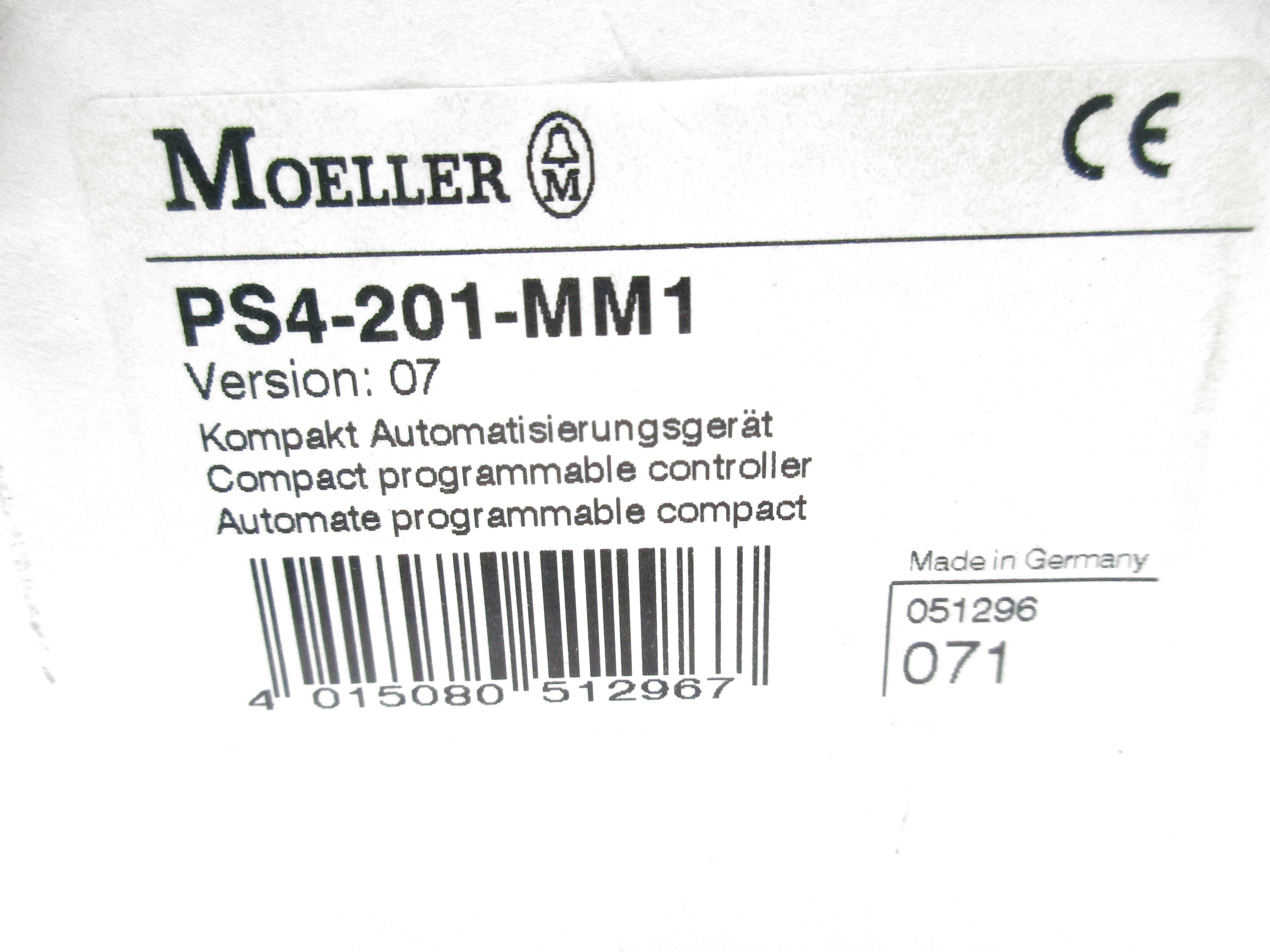 KLOCKNER MOELLER PS4-201-MM1 NSMP