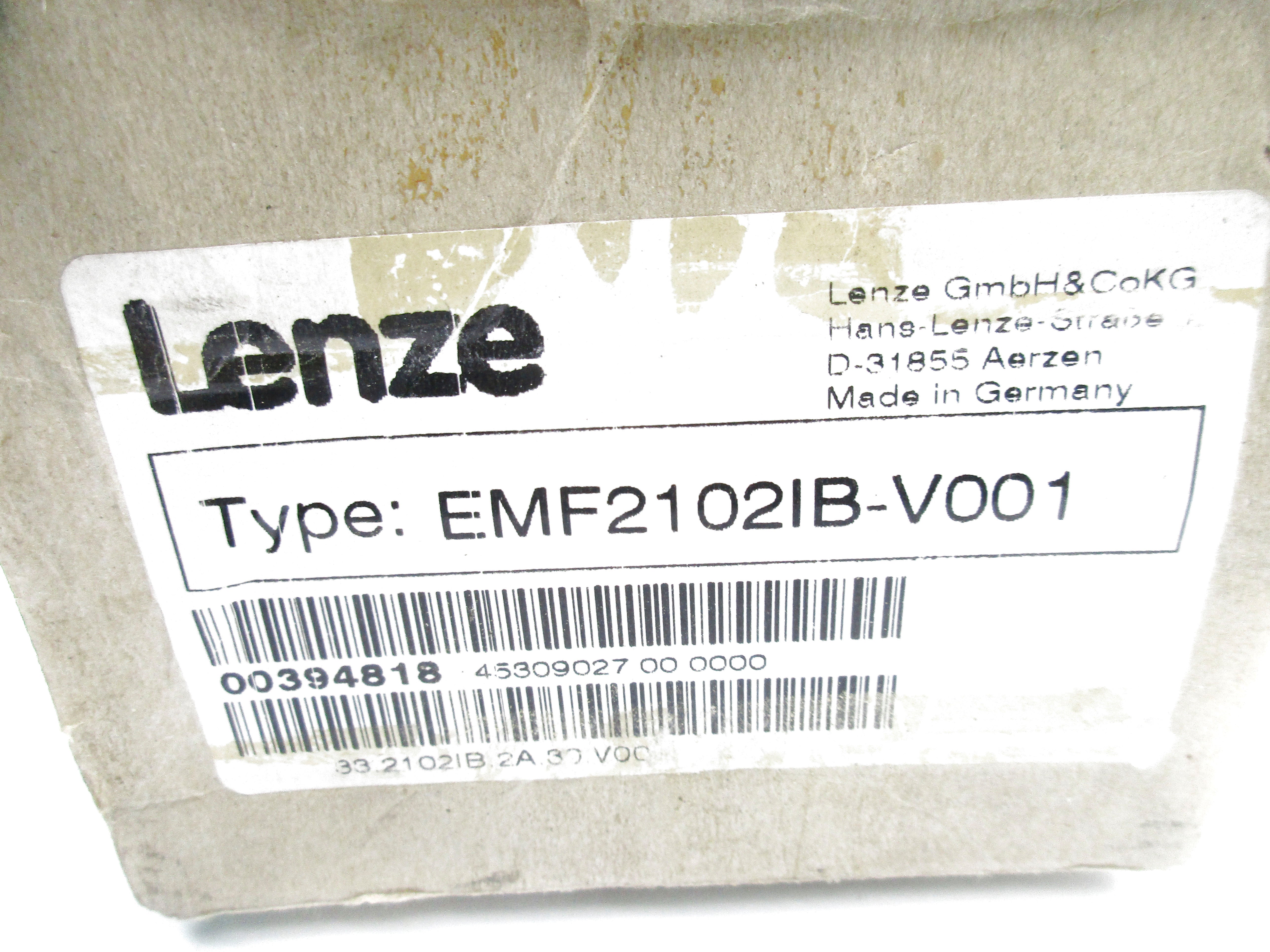 LENZE EMF2102IB-V001 24VDC NSMP