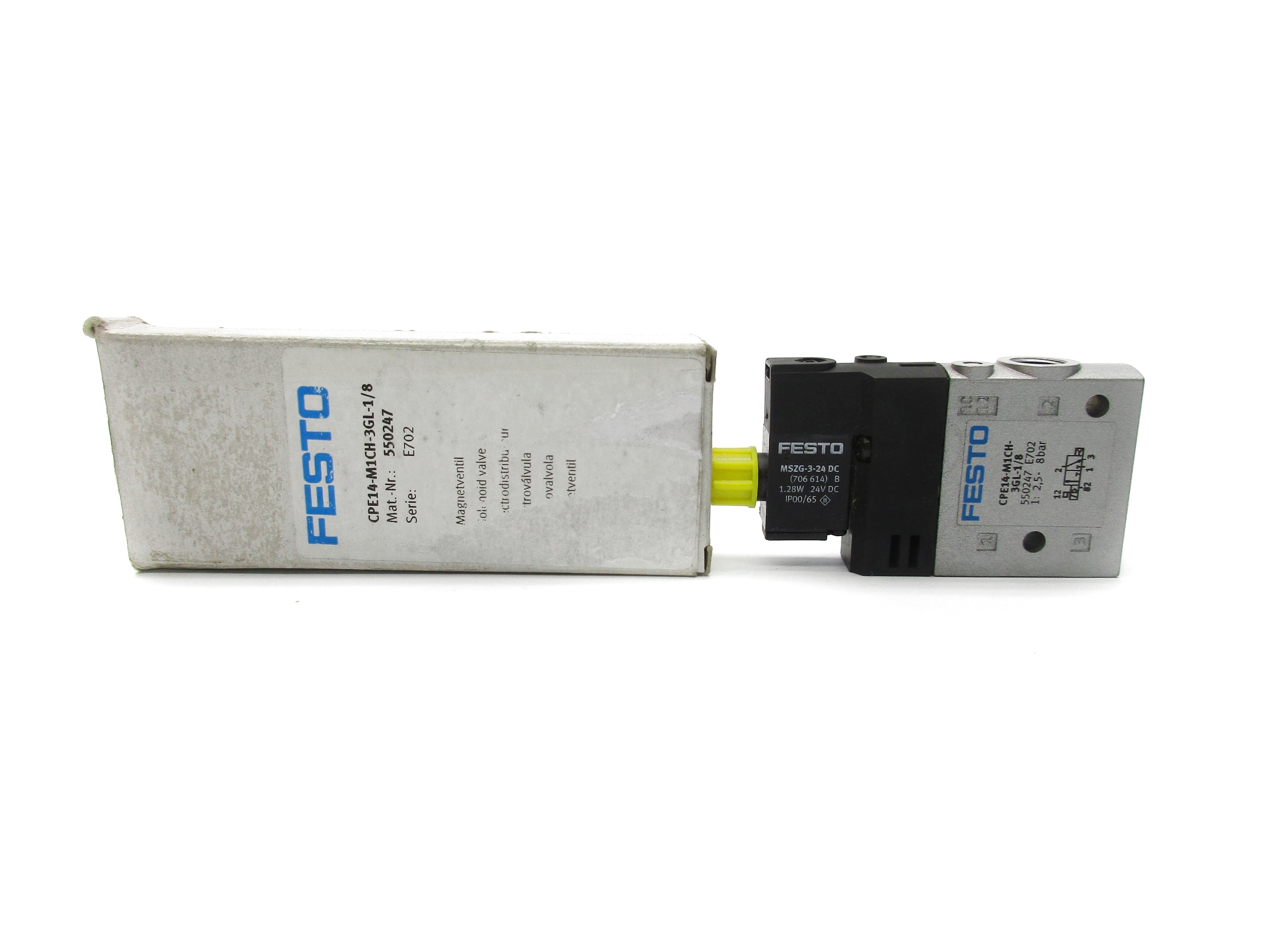 FESTO CPE14-M1CH-3GL-1/8 24VDC NSMP