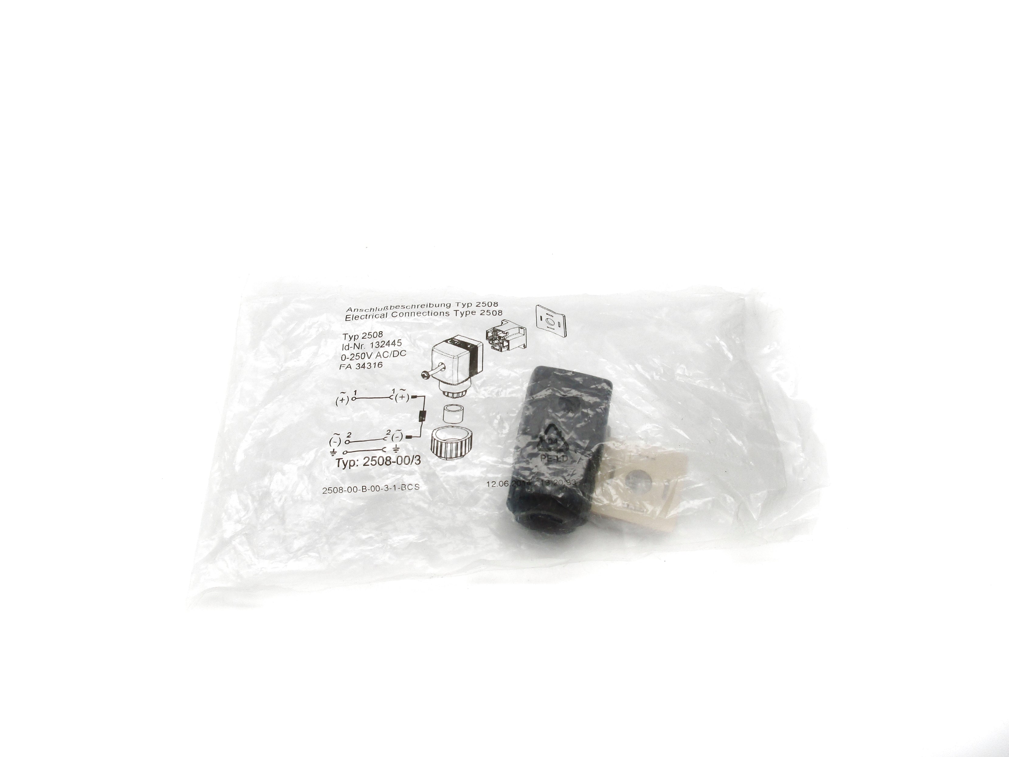 INDUSTRIAL MRO 132445 2508 0-250VAC/DC NSMP
