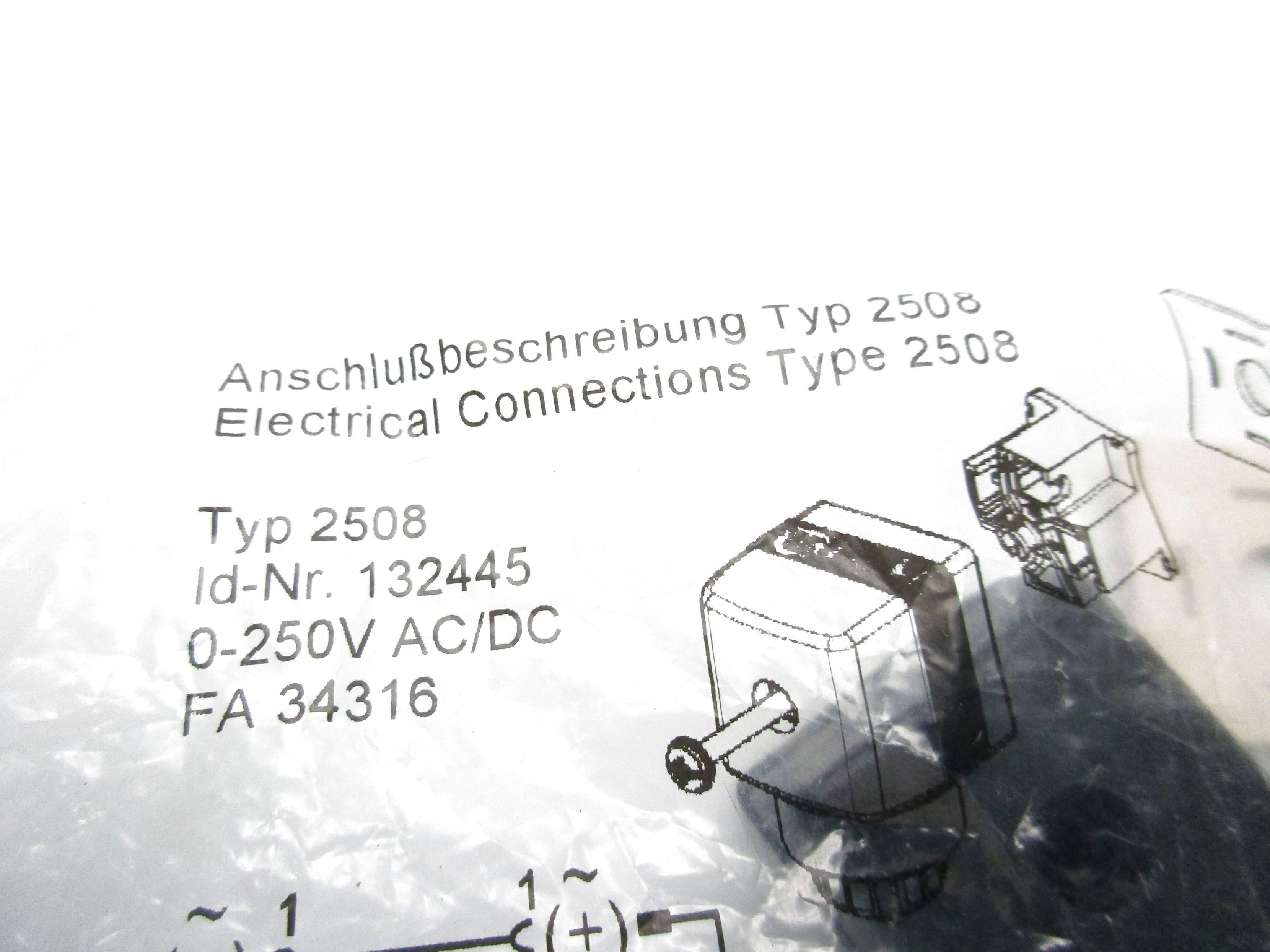 INDUSTRIAL MRO 132445 2508 0-250VAC/DC NSMP