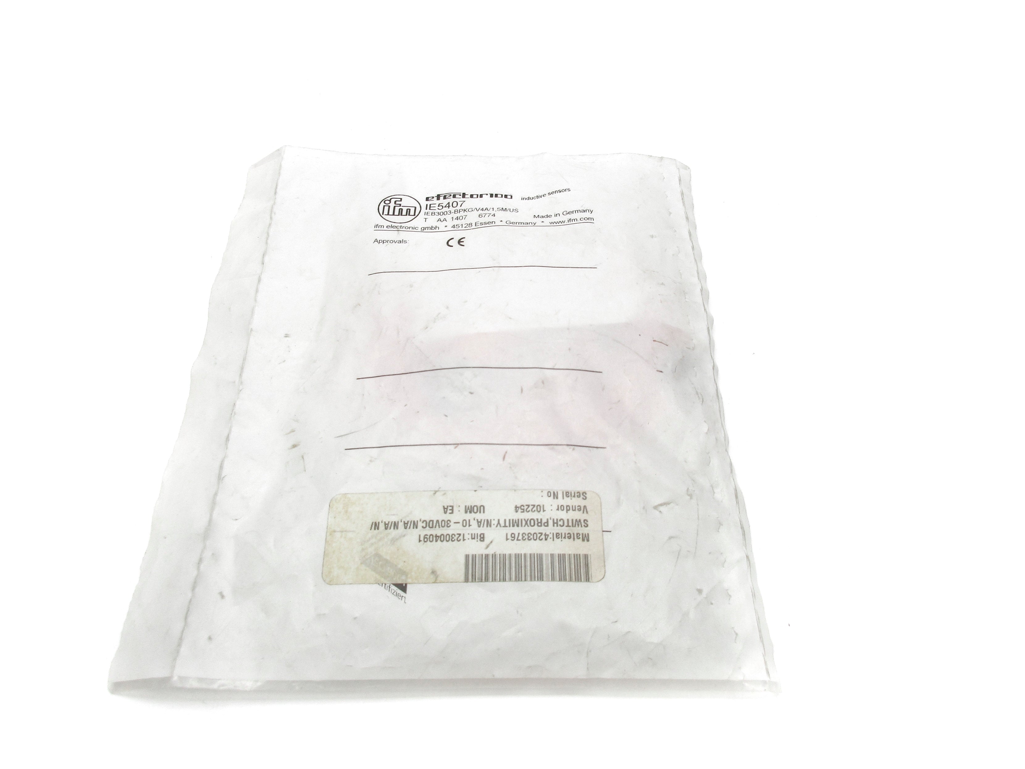 IFM EFECTOR IE5407 NSMP