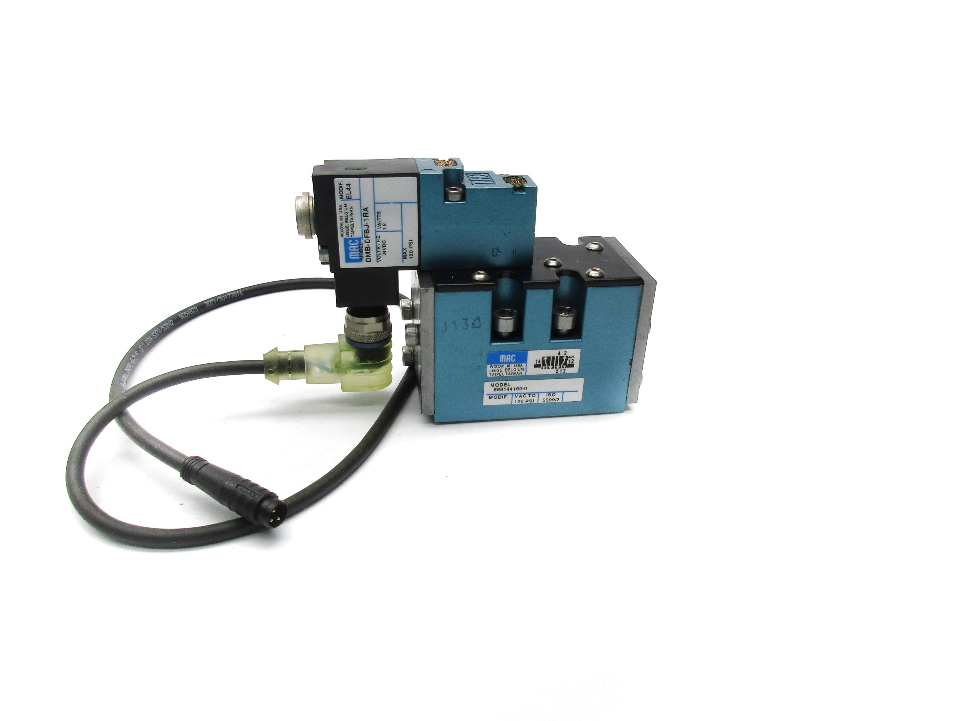 MAC 869144160-0 24VDC 120PSI NSNP